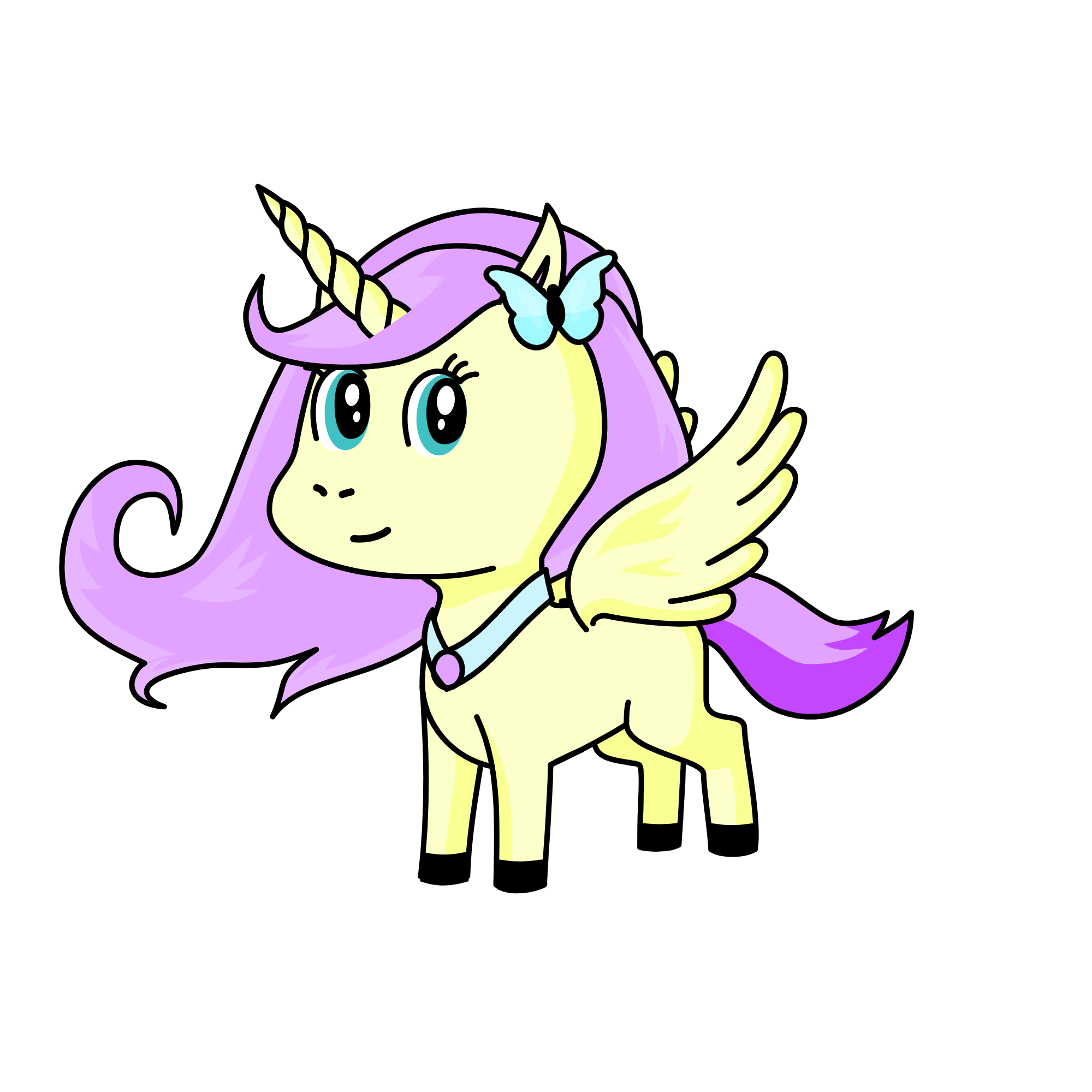 butter, the unicorn
