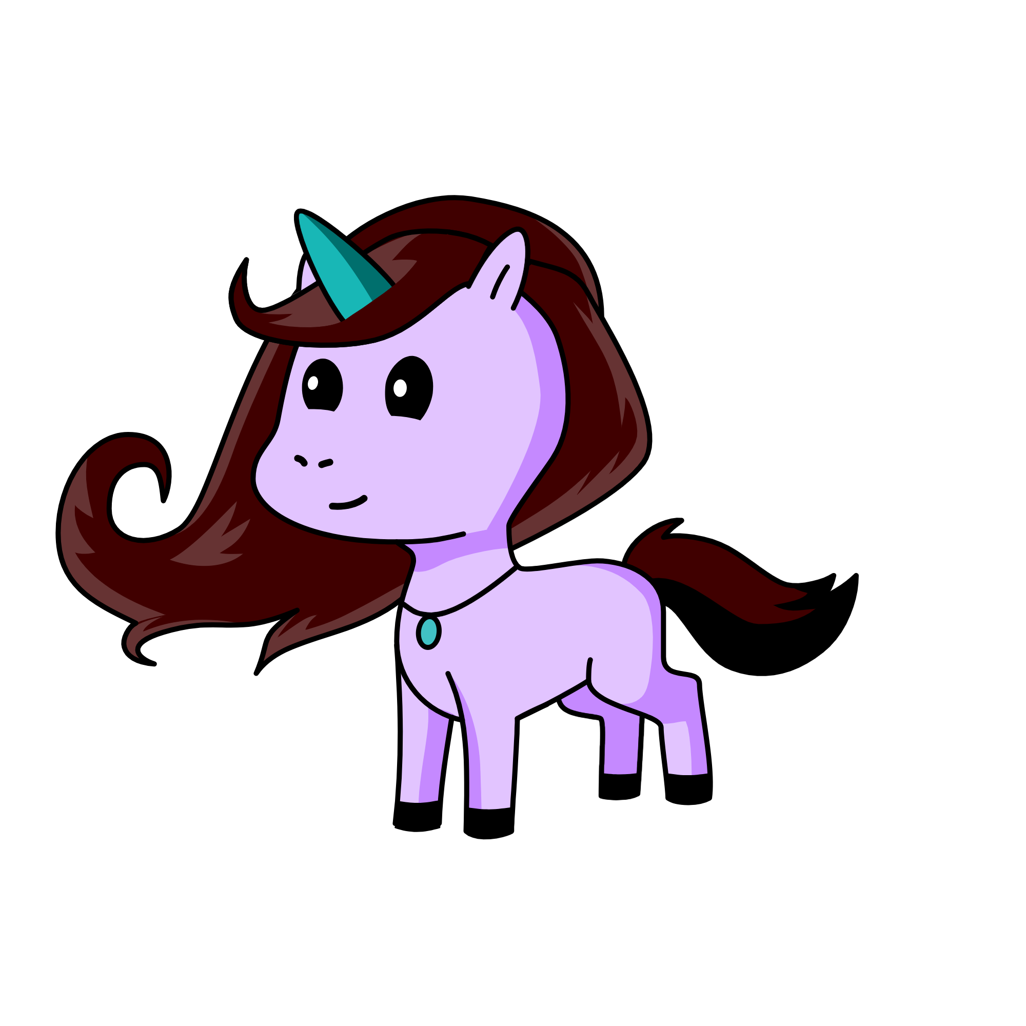 Milky , the unicorn