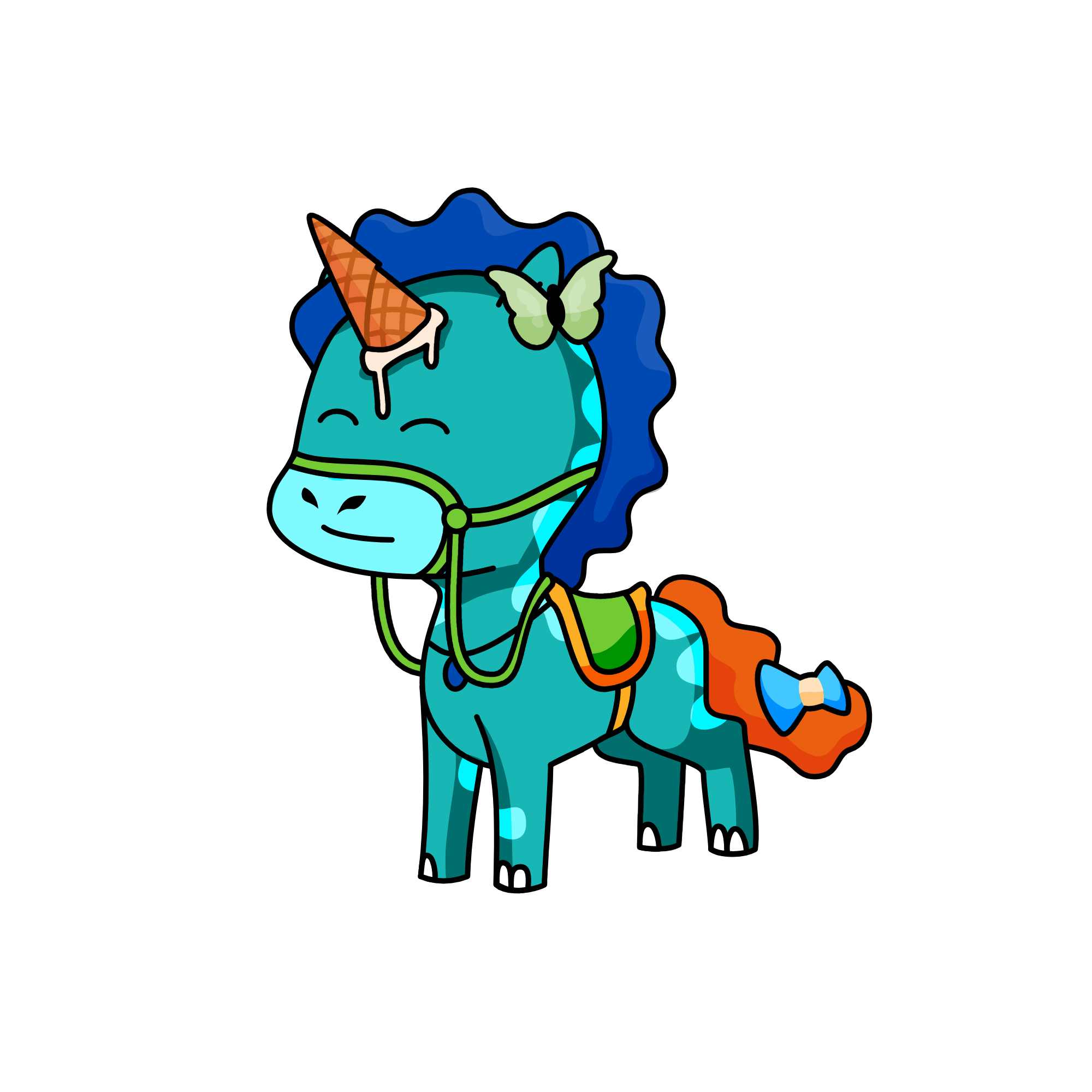 Ice-cream, the unicorn