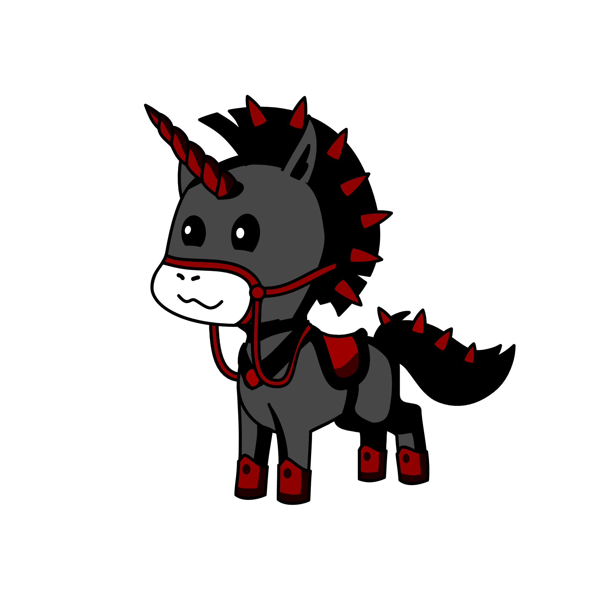 Bloodthirsty Skull of Doom, the unicorn