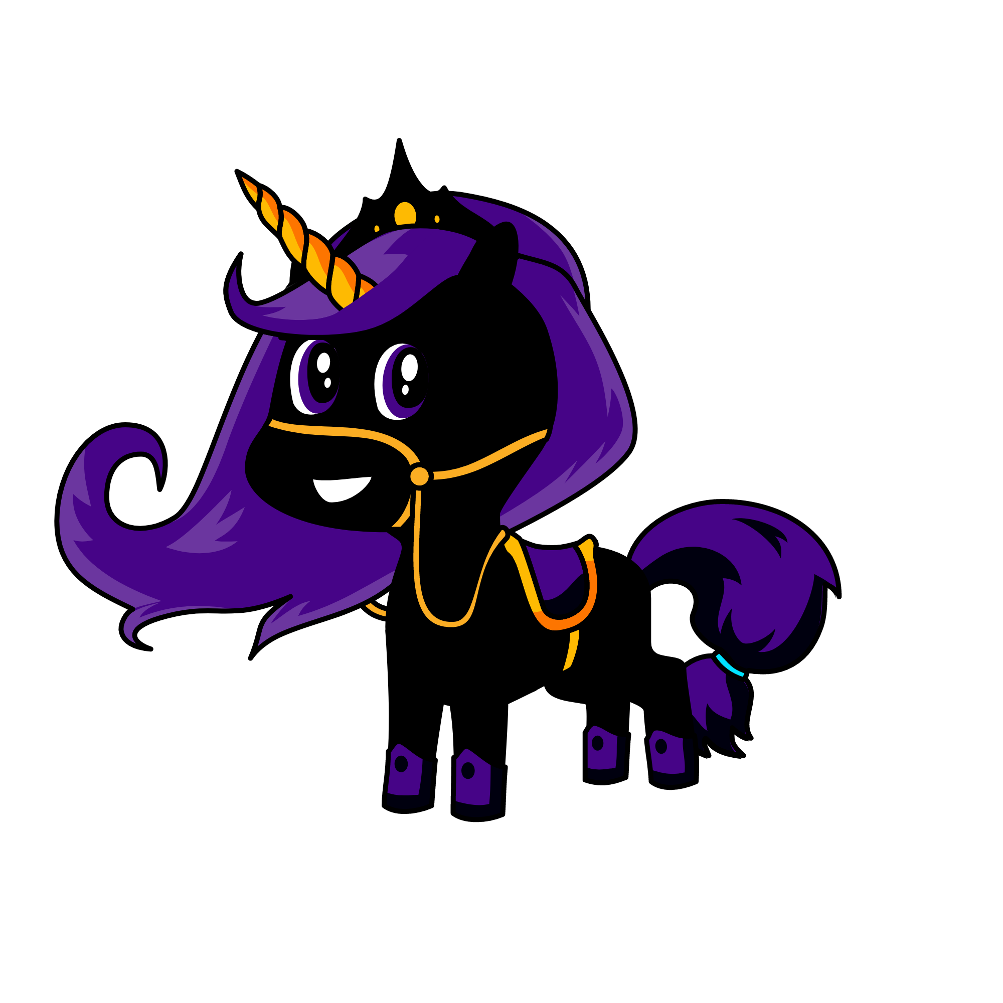 nightmaremoon, the unicorn