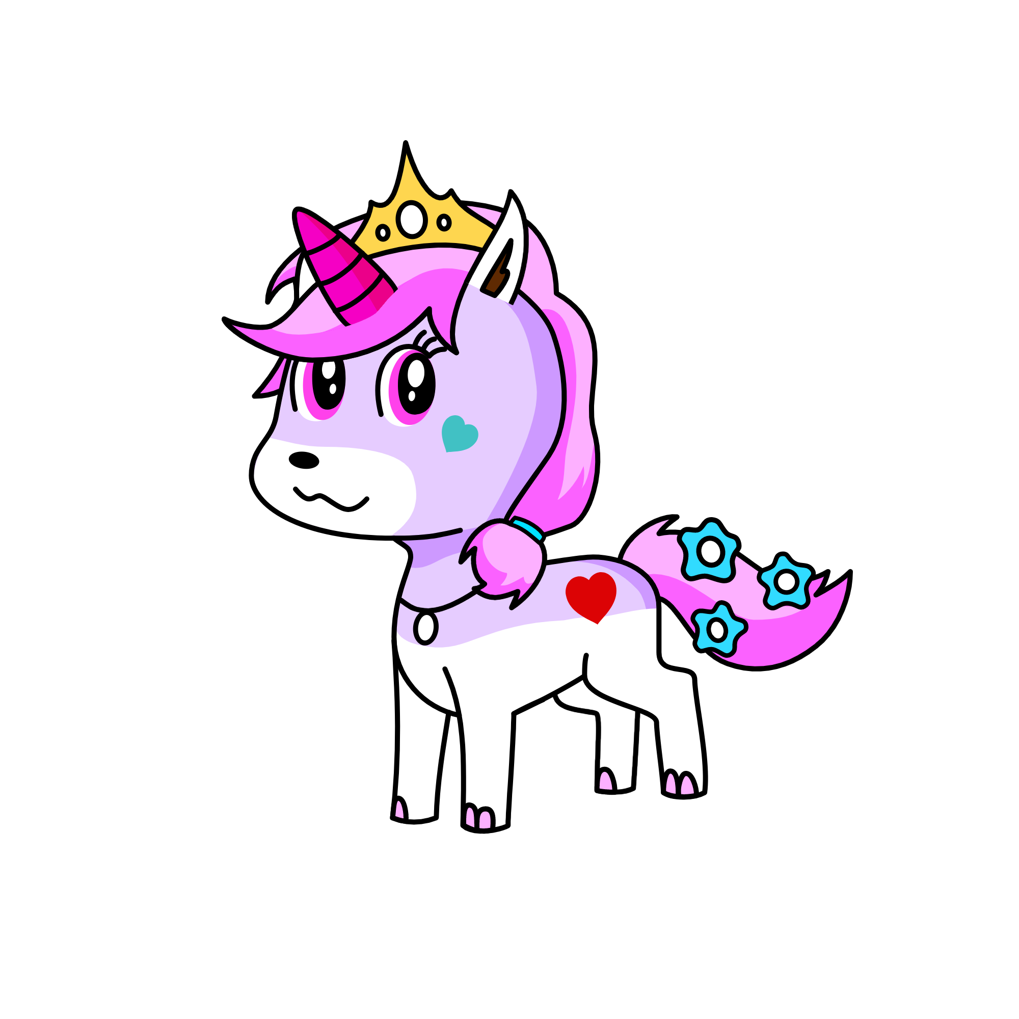 love princess, the unicorn