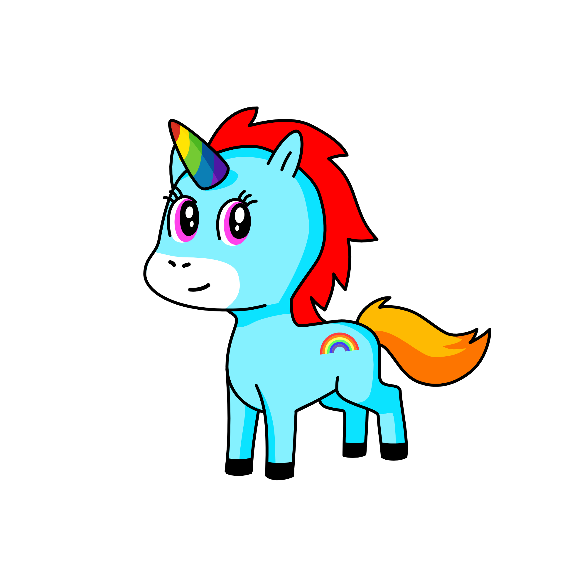 fish, the unicorn