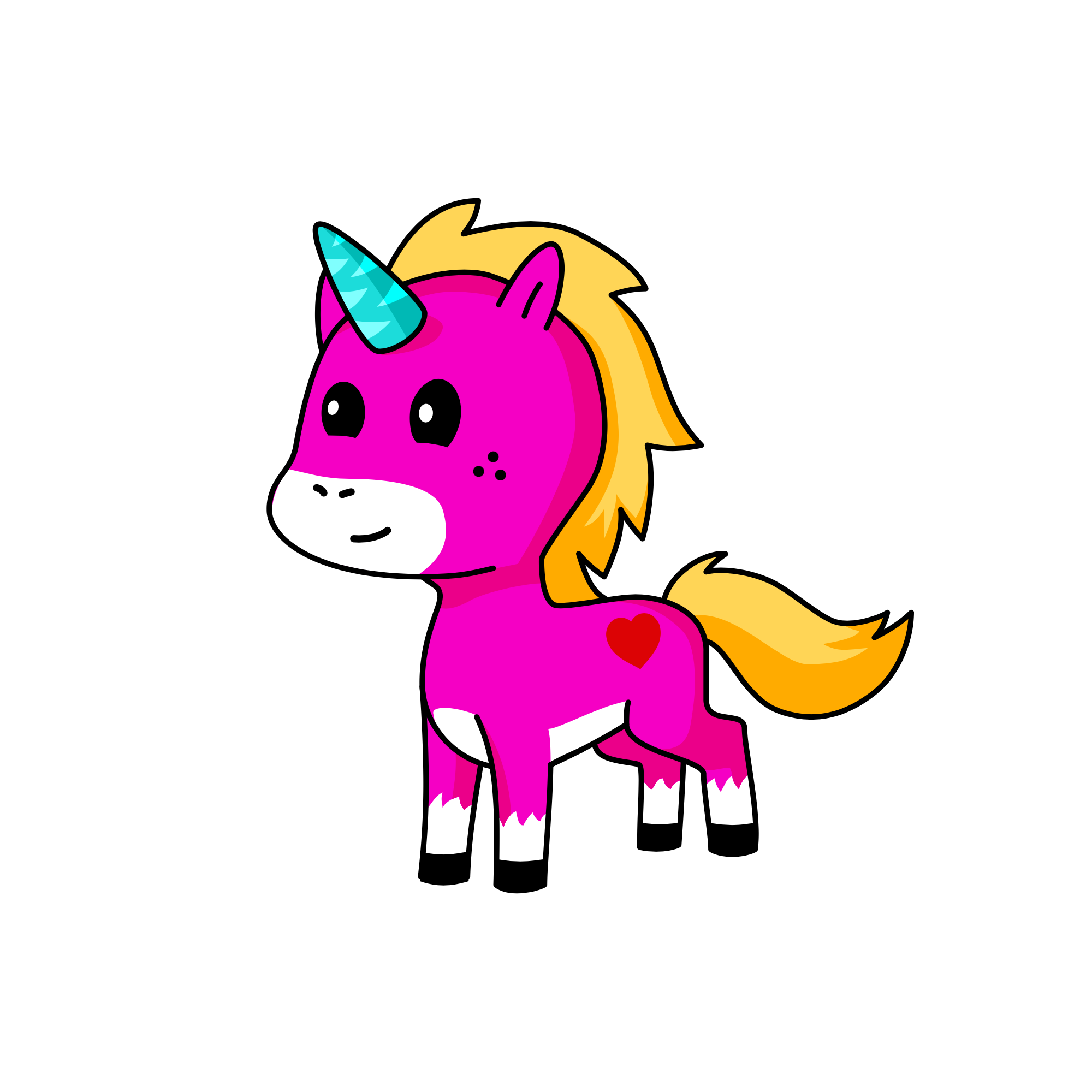 ahi, the unicorn