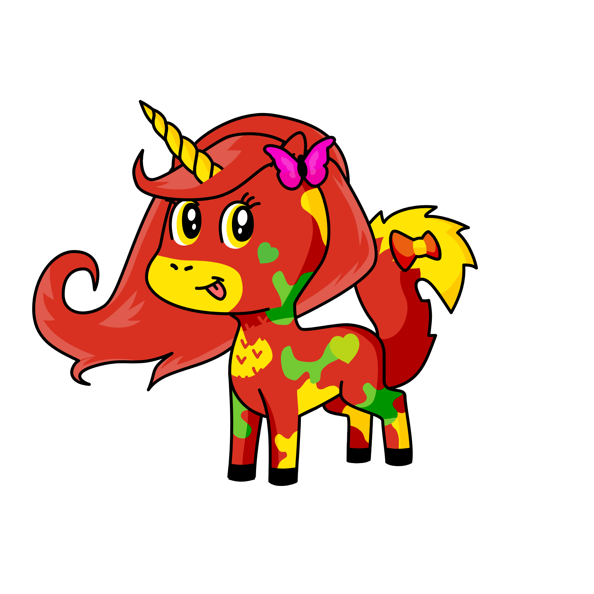 Heyng, the unicorn