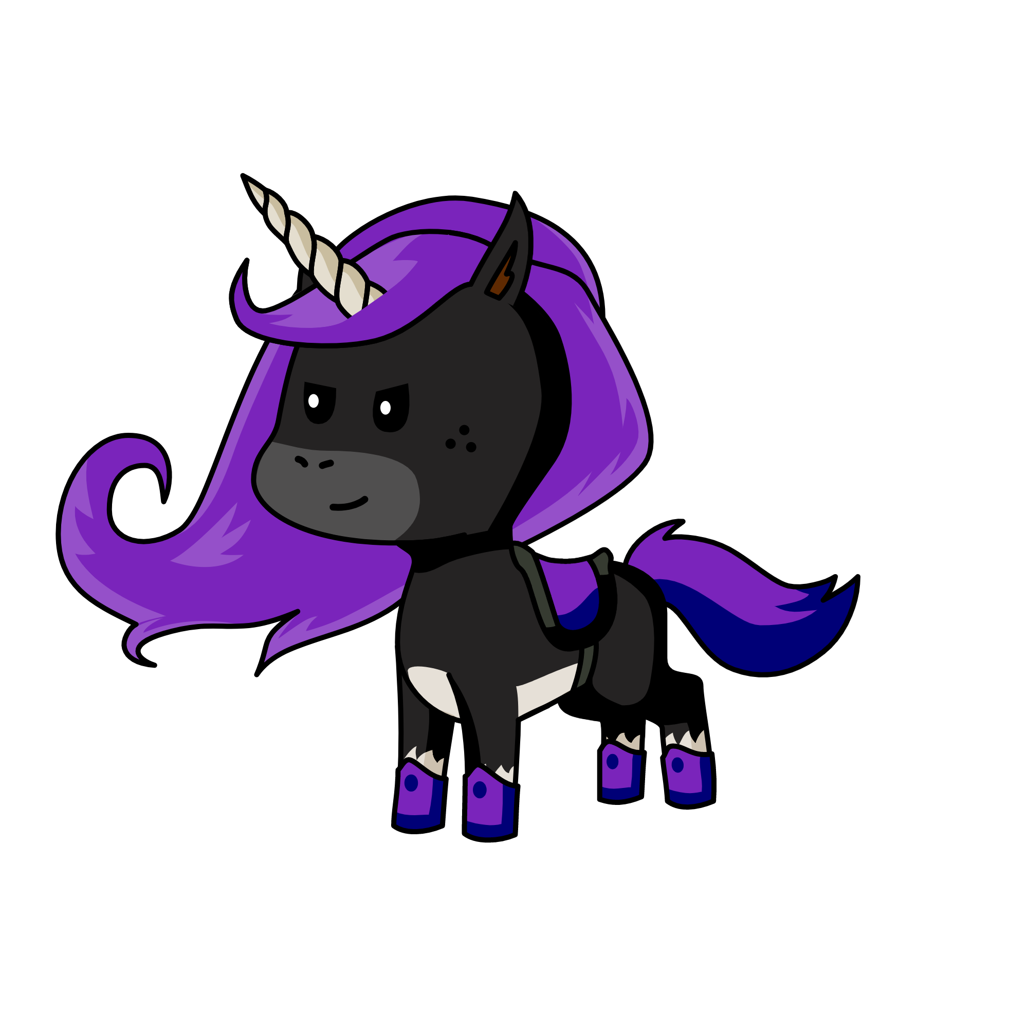 Luna, the unicorn