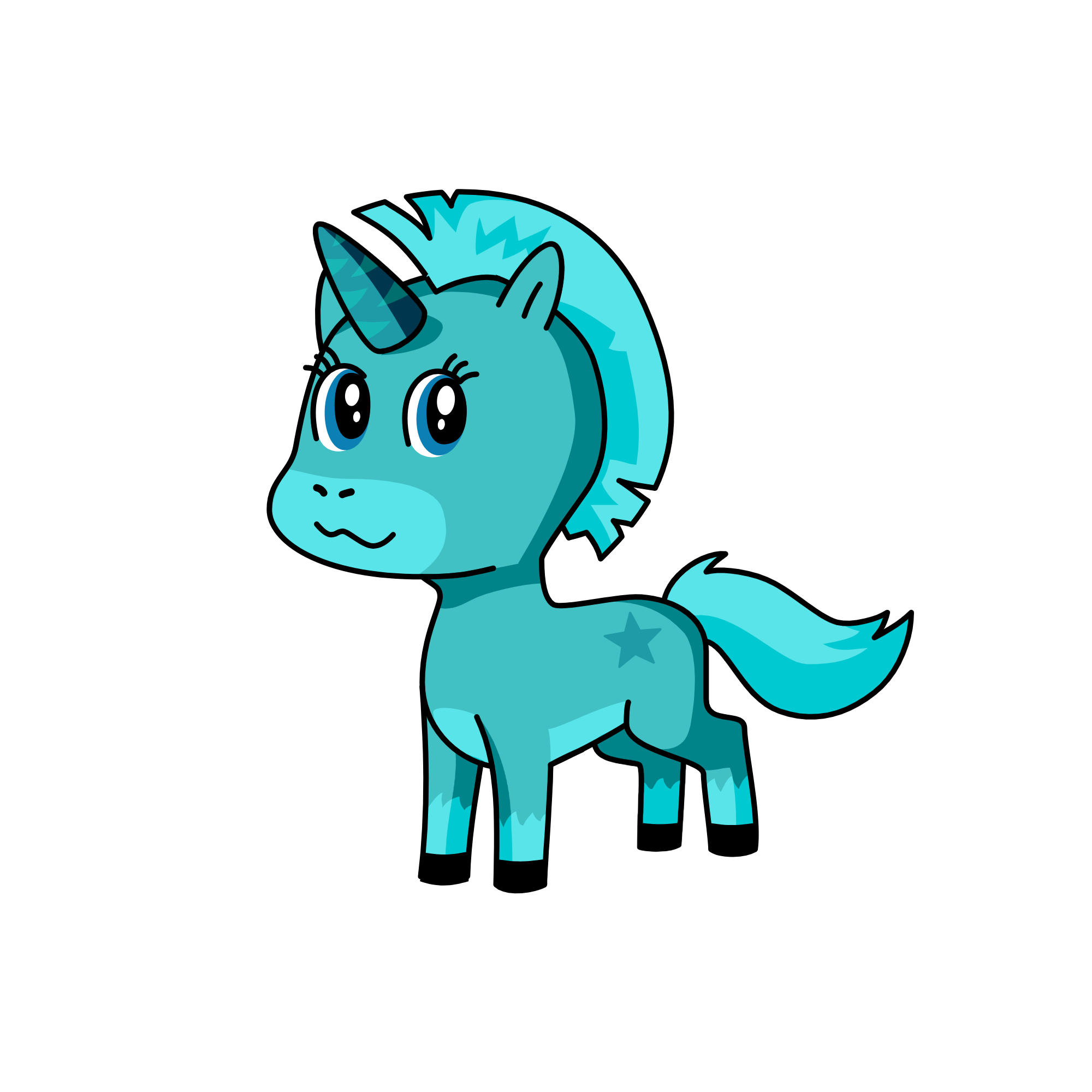 splish, the unicorn