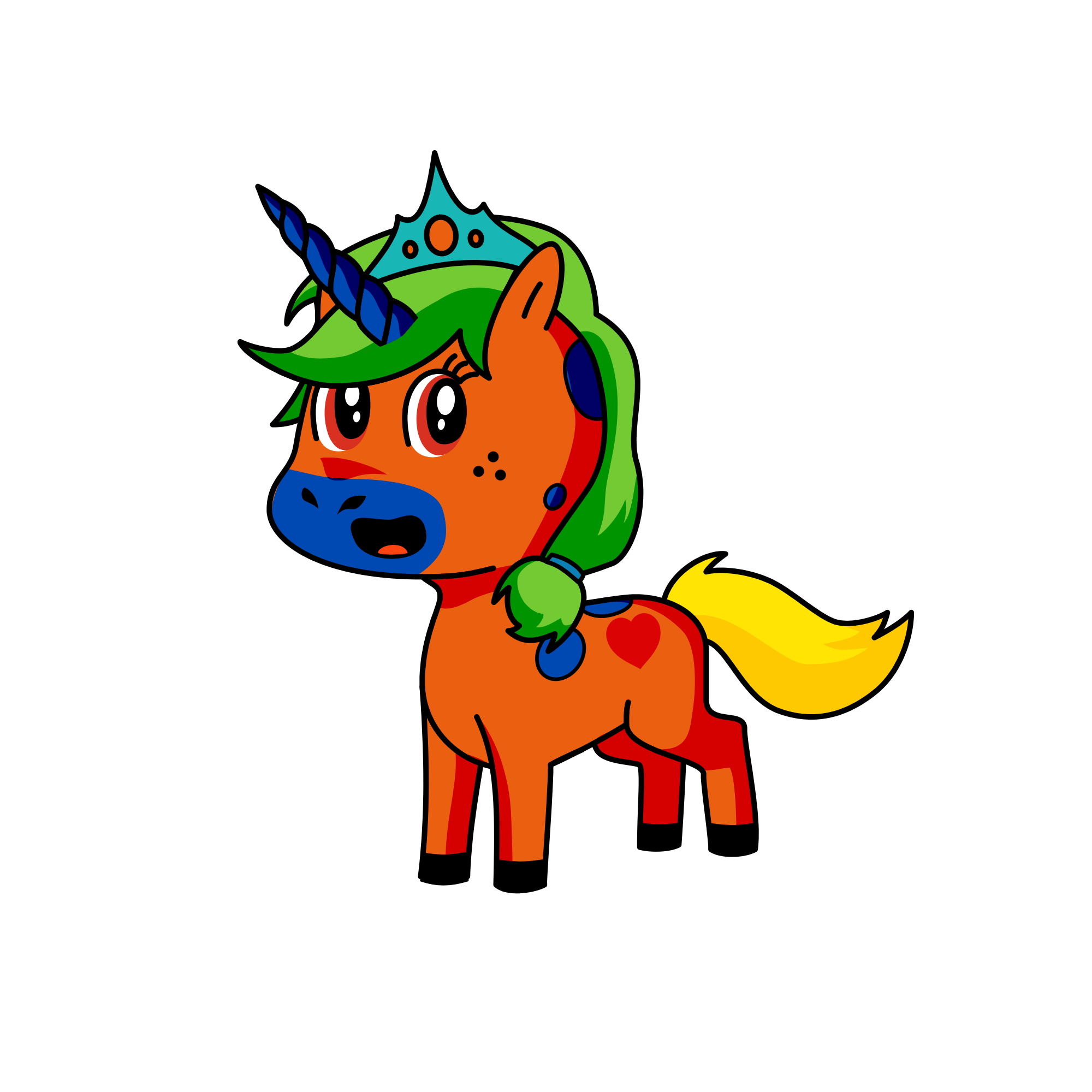 Y, the unicorn