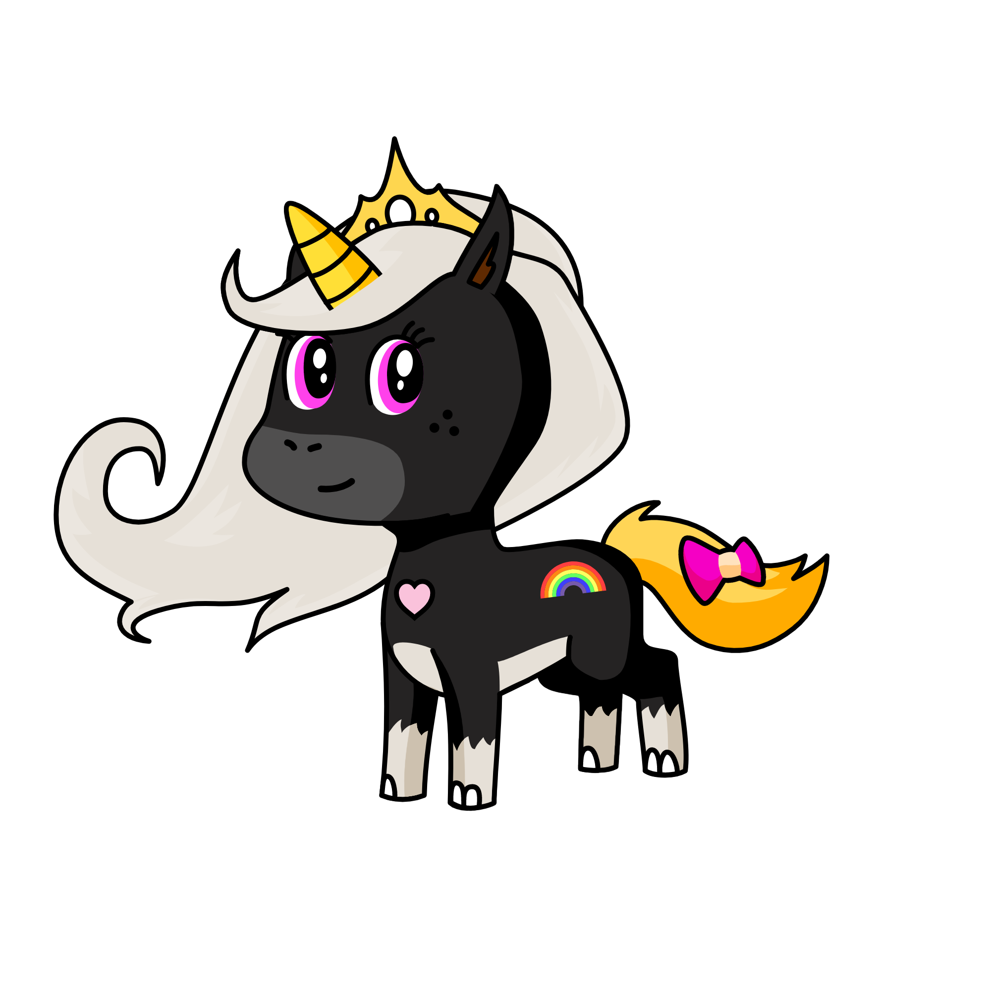 heartsy, the unicorn