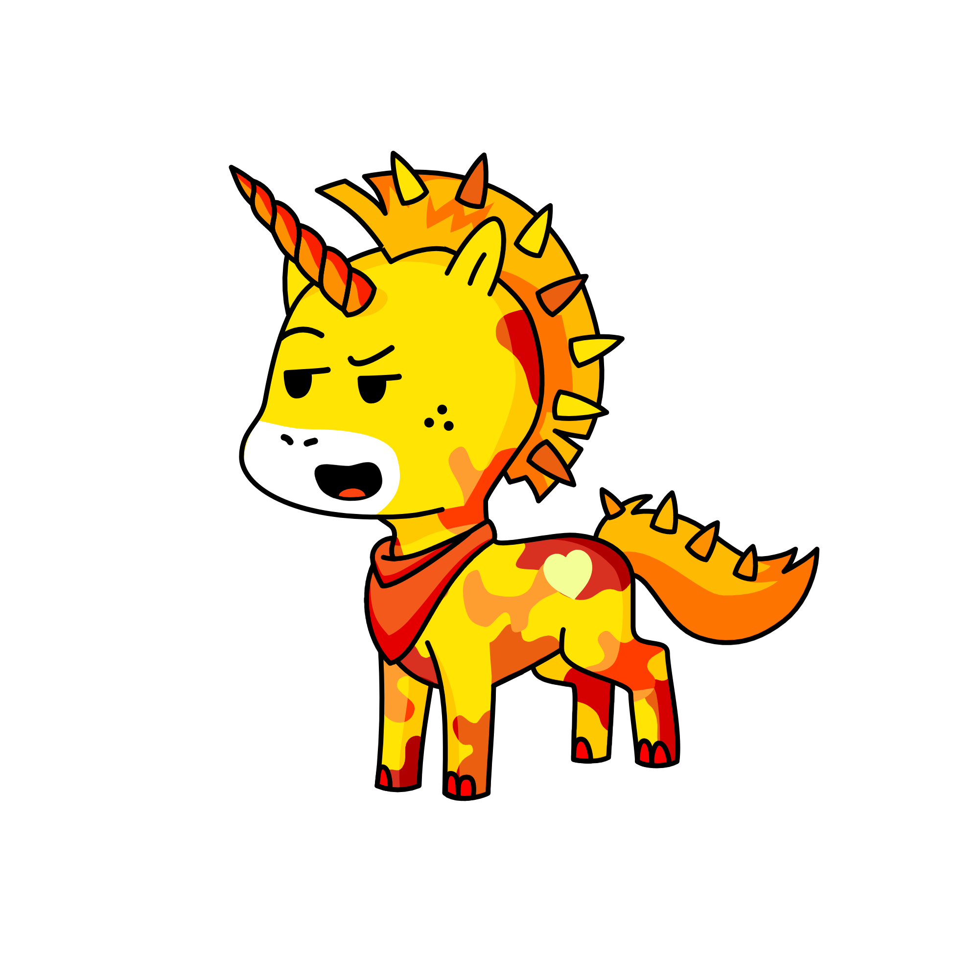 Prickles , the unicorn