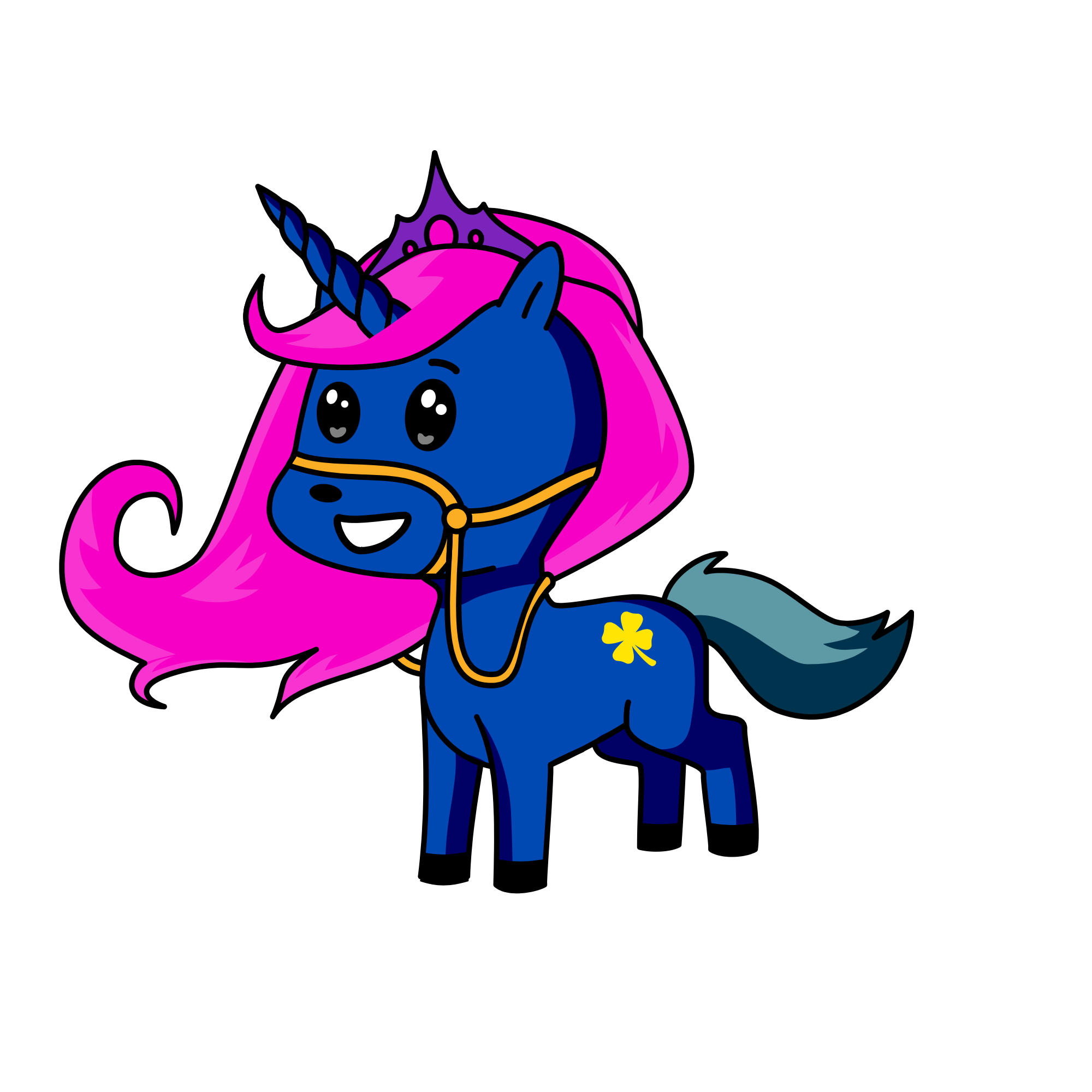 Daddy, the unicorn