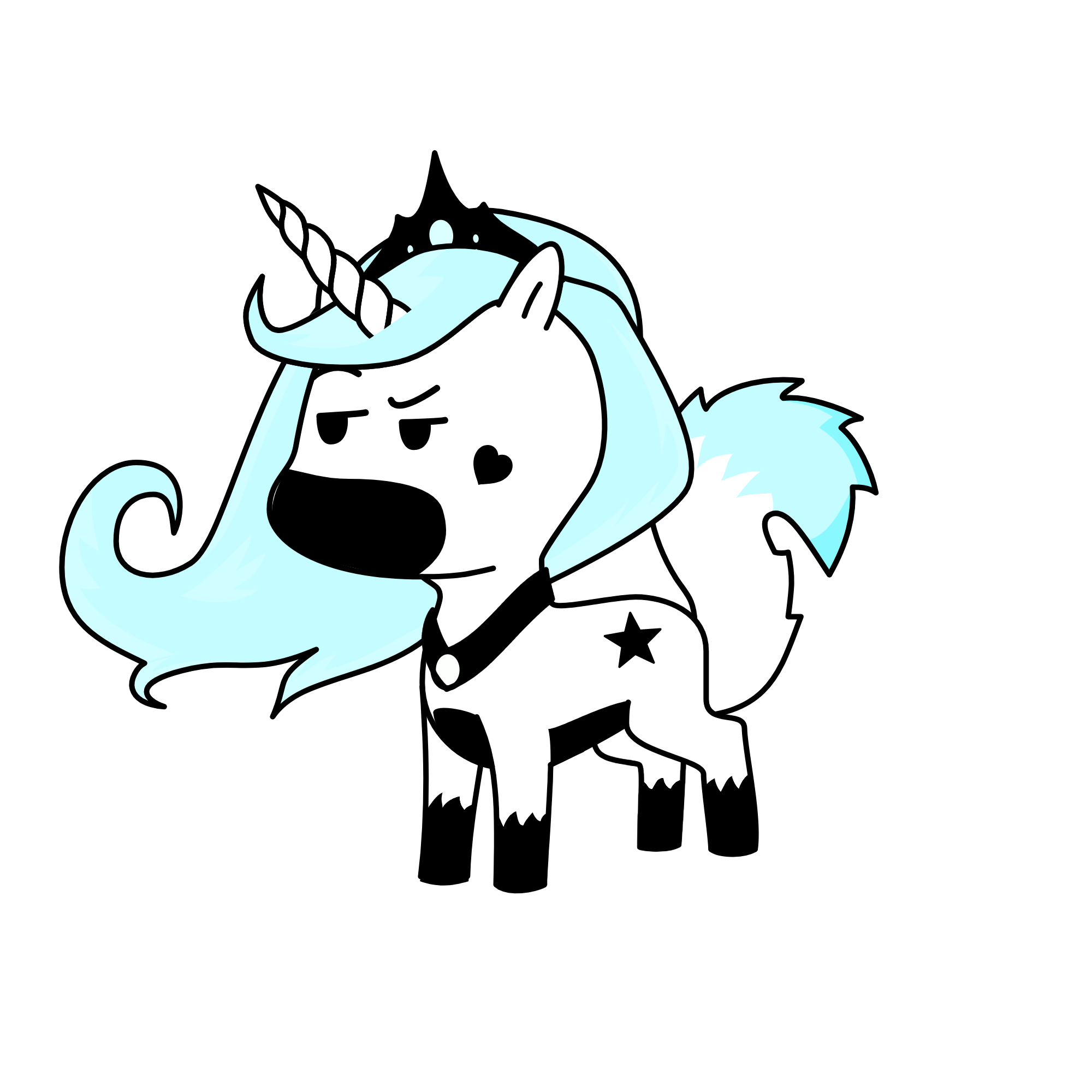 Princess Snow (Kidnapper), the unicorn