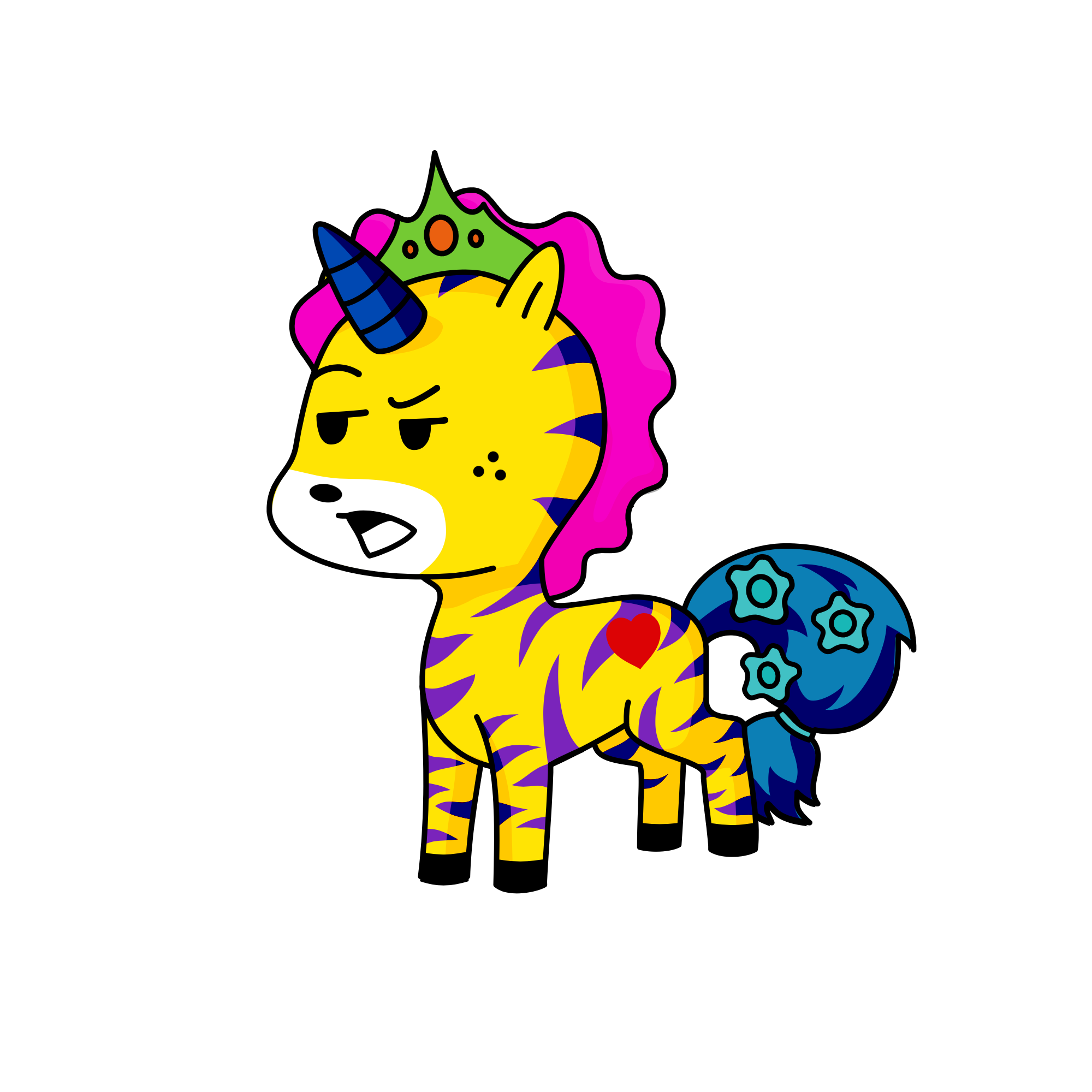 U, the unicorn