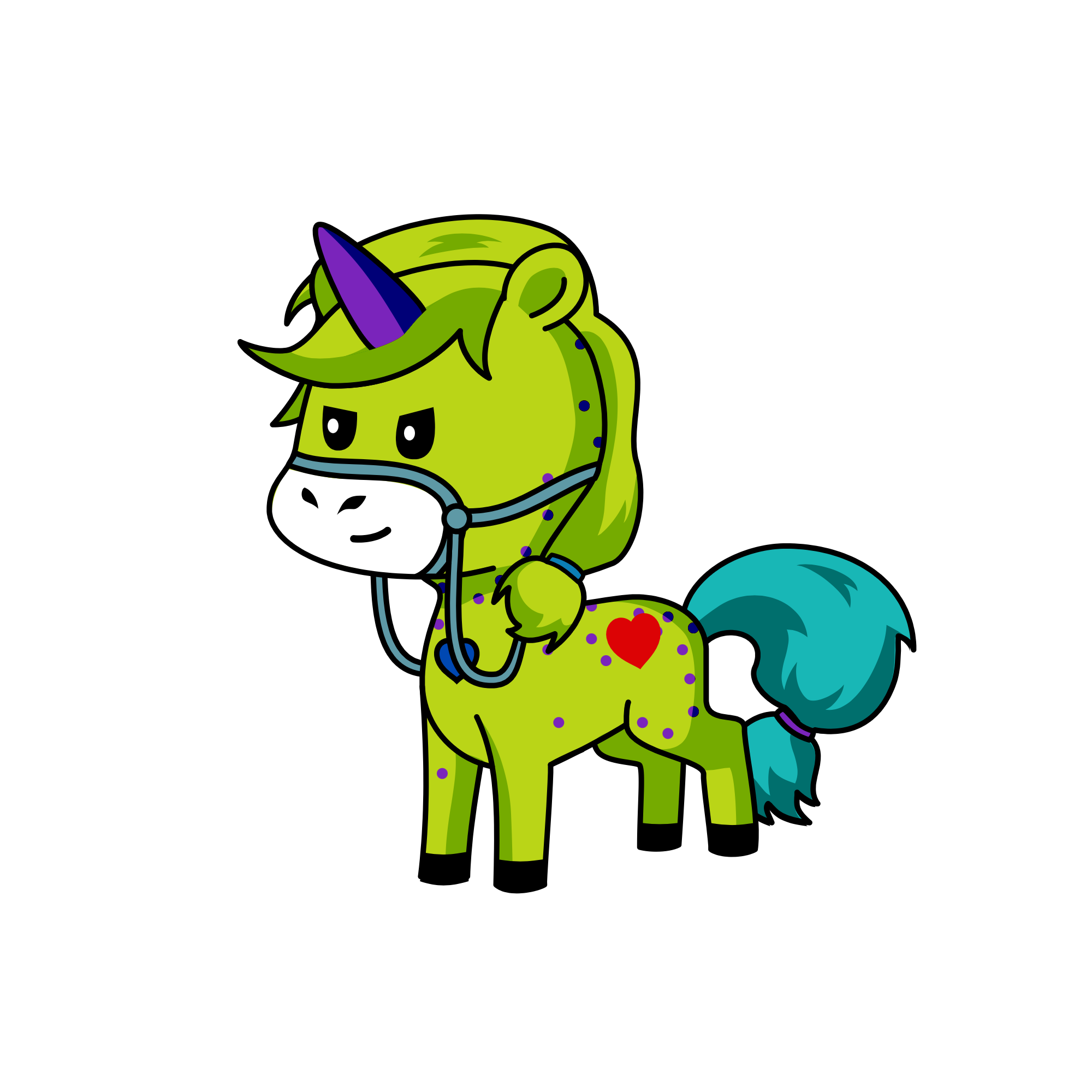 Daddy, the unicorn