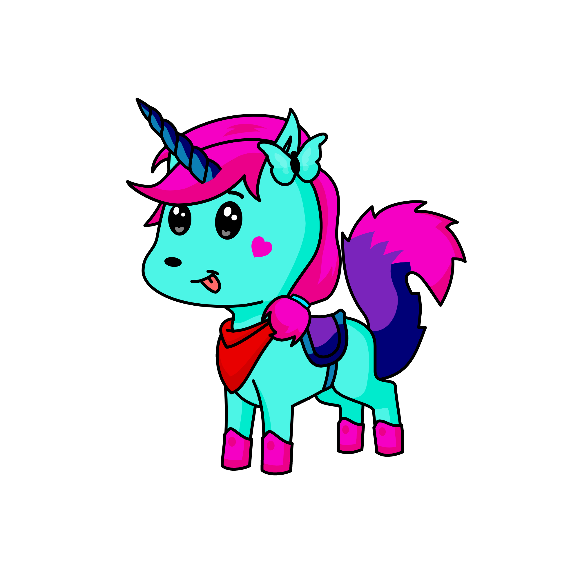 randome, the unicorn