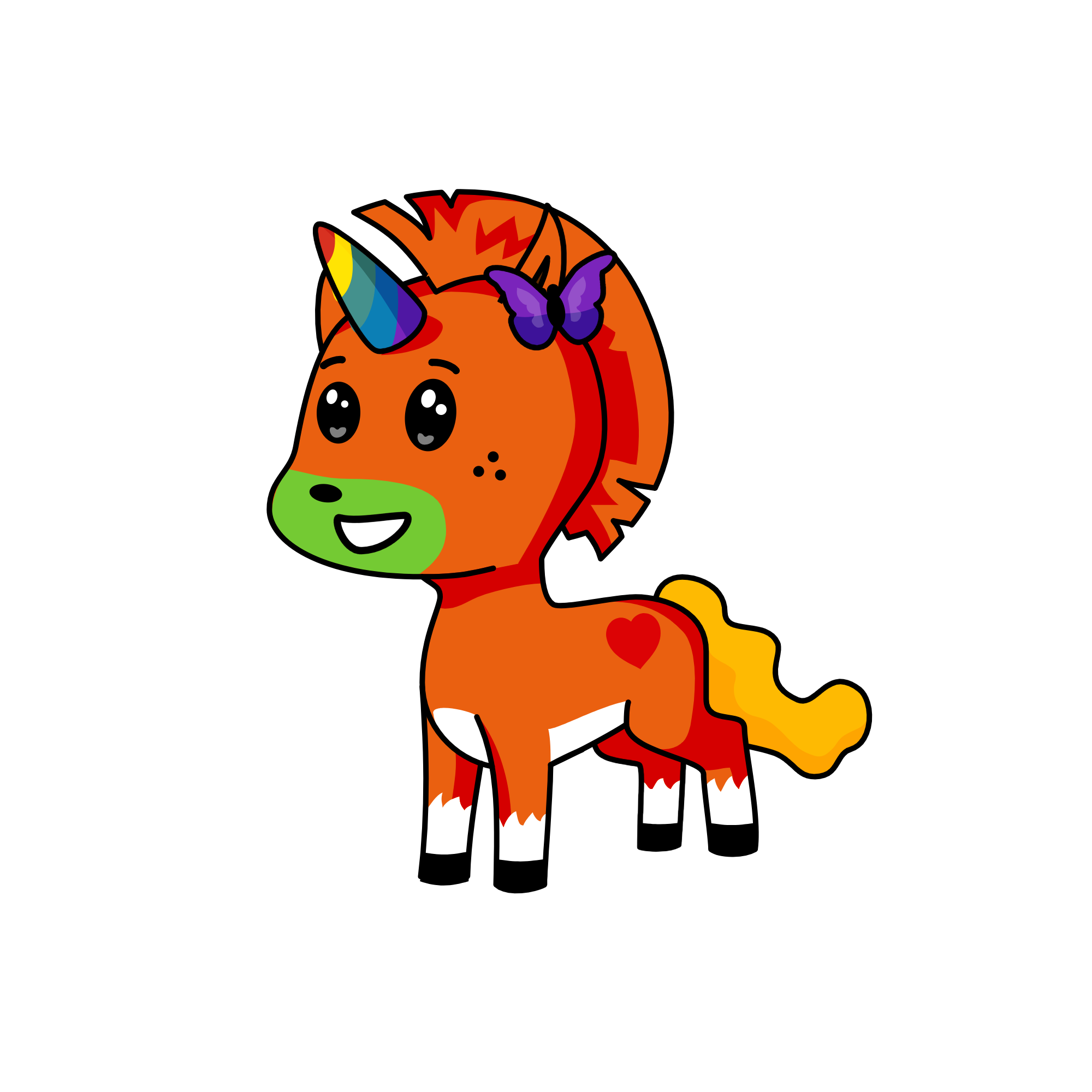 jfnv cmncn, the unicorn