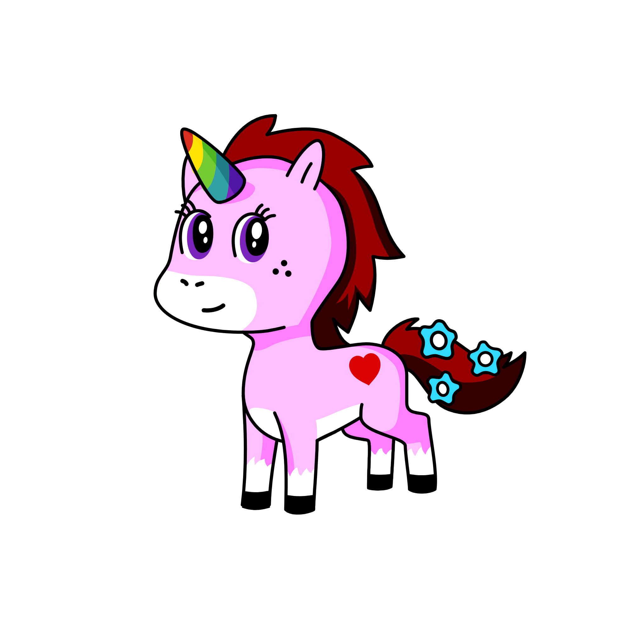 Tiana, the unicorn