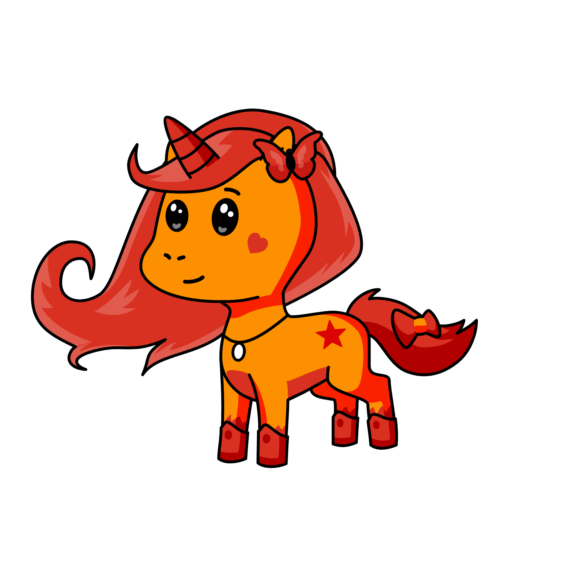 Emily, the unicorn