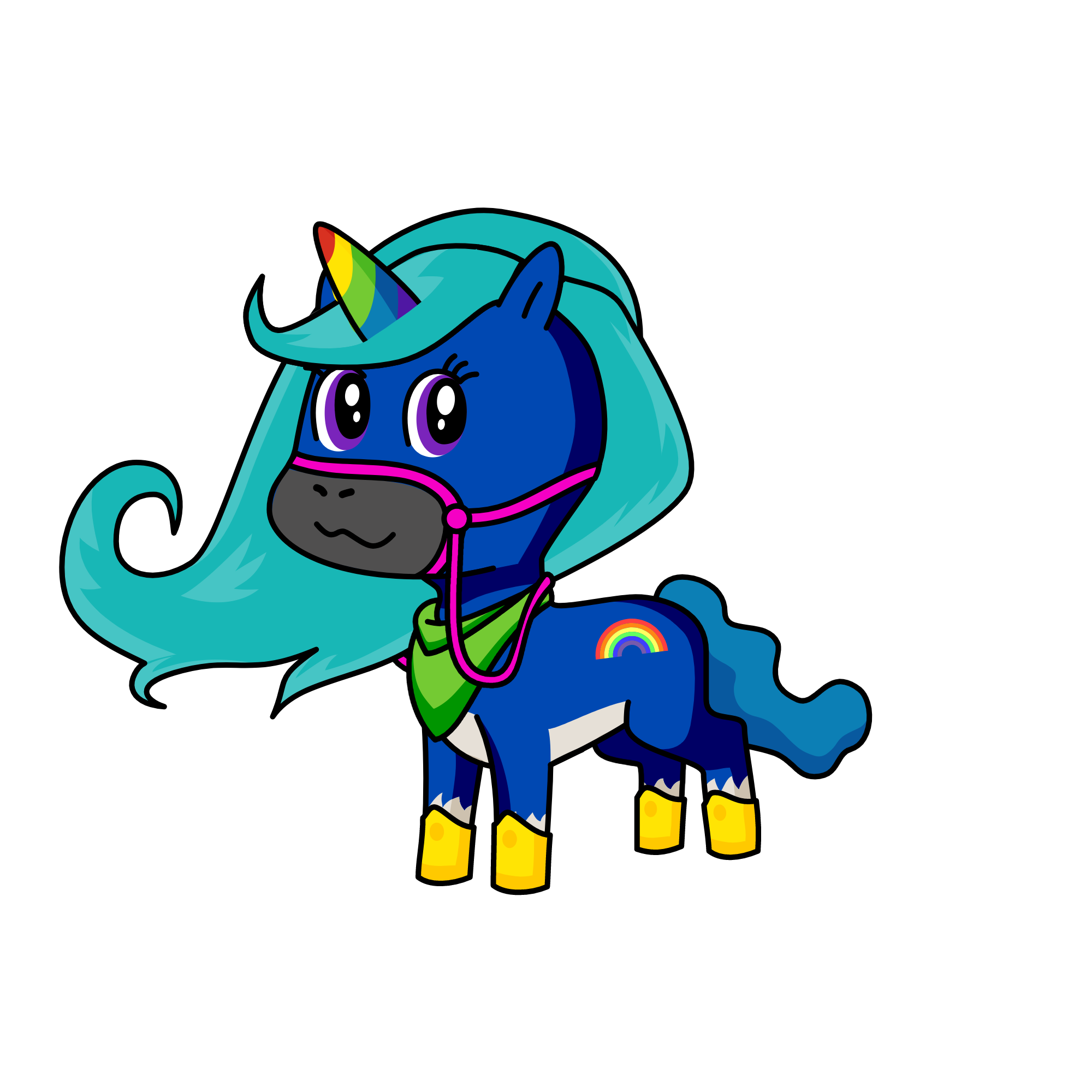 evelen, the unicorn