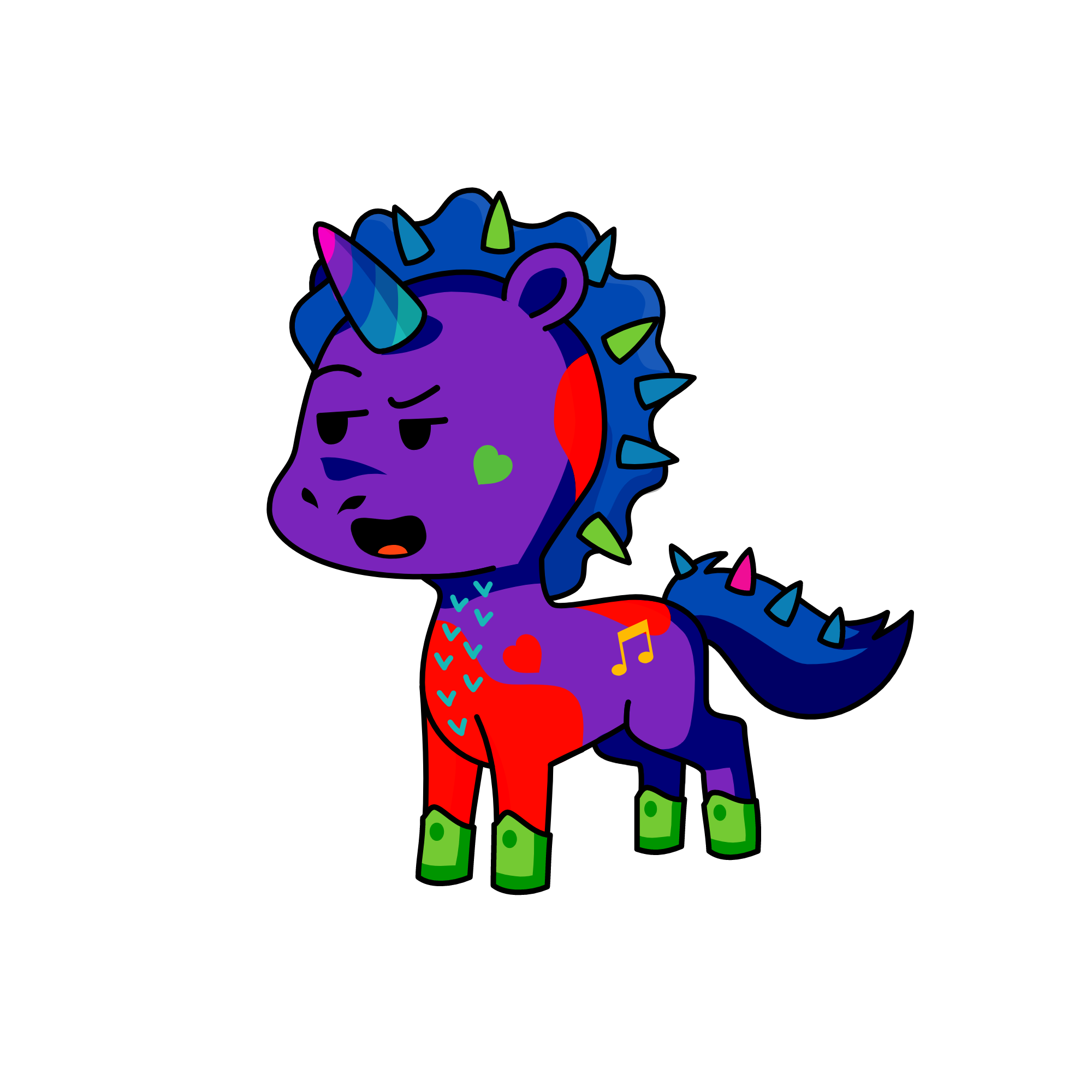 pop, the unicorn