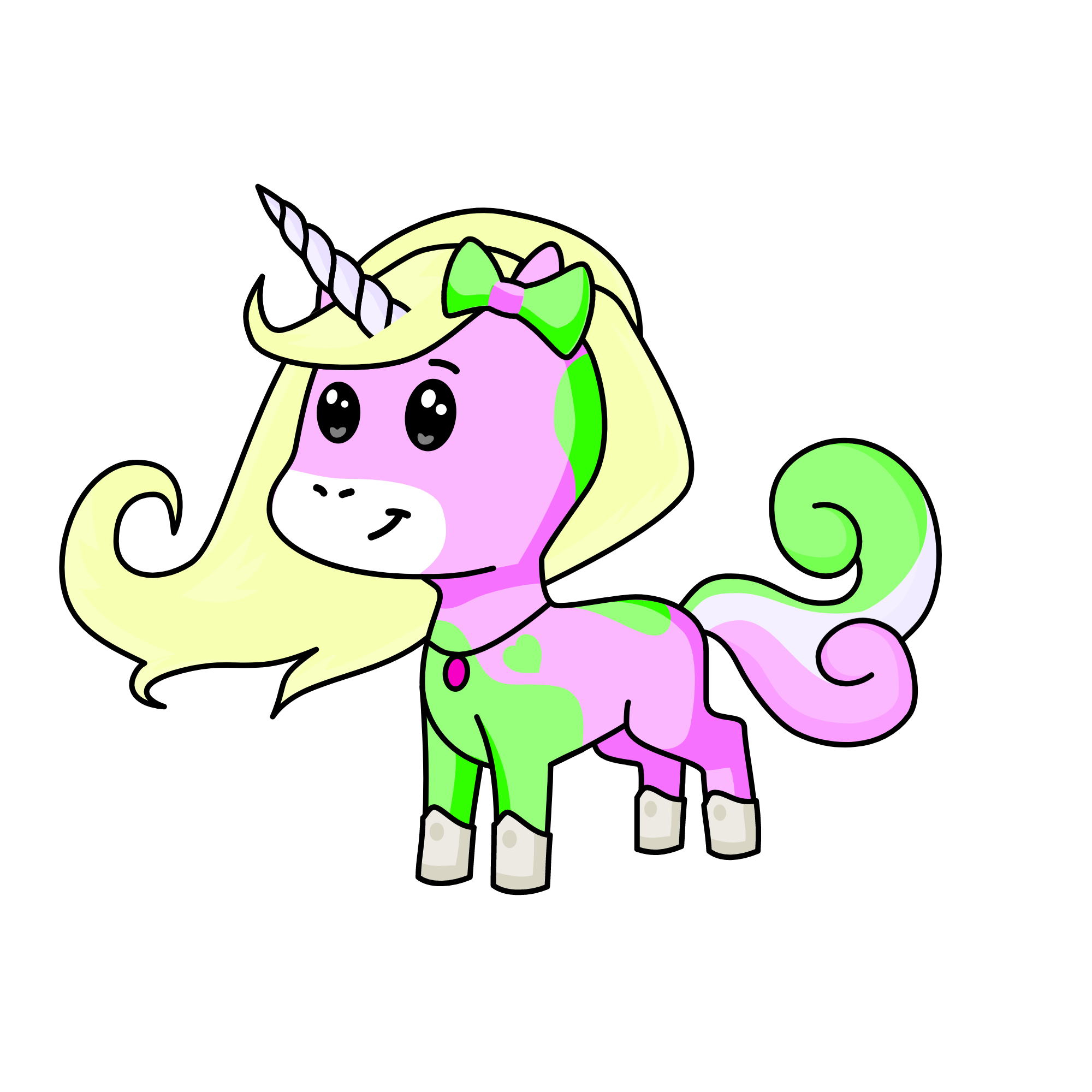 Addison, the unicorn