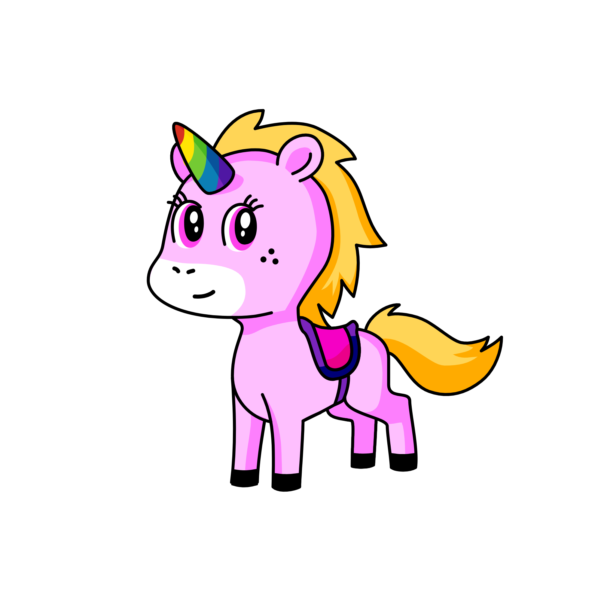 Abby JR., the unicorn