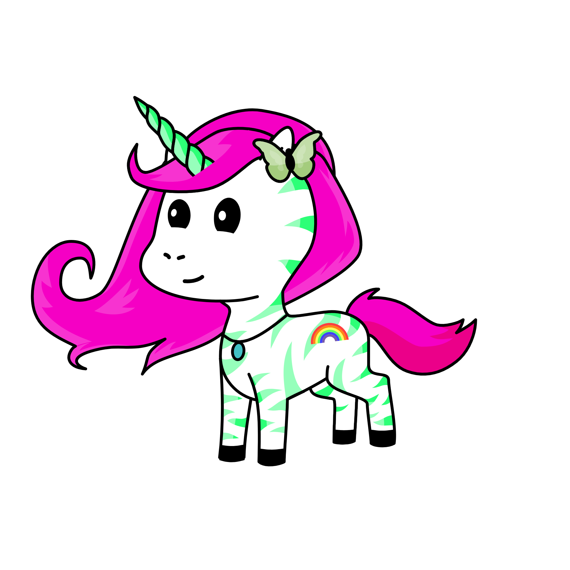 Alice, the unicorn
