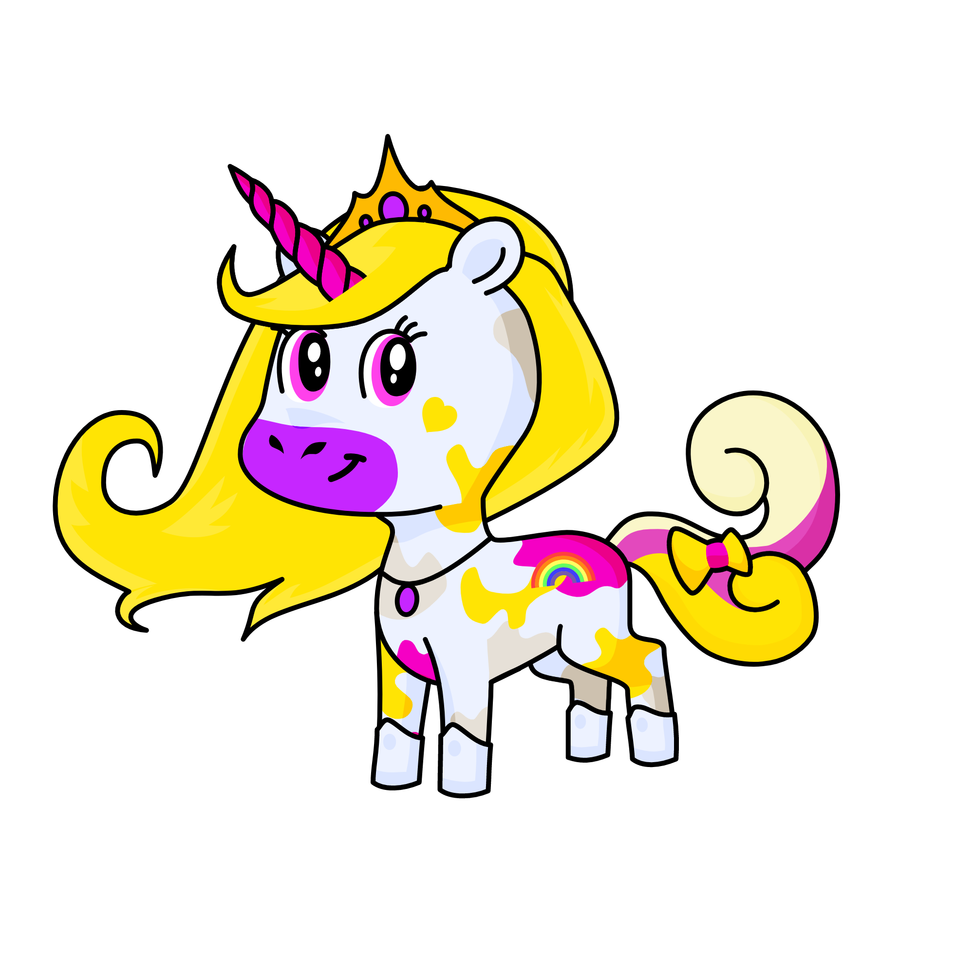 pawer  cornify, the unicorn