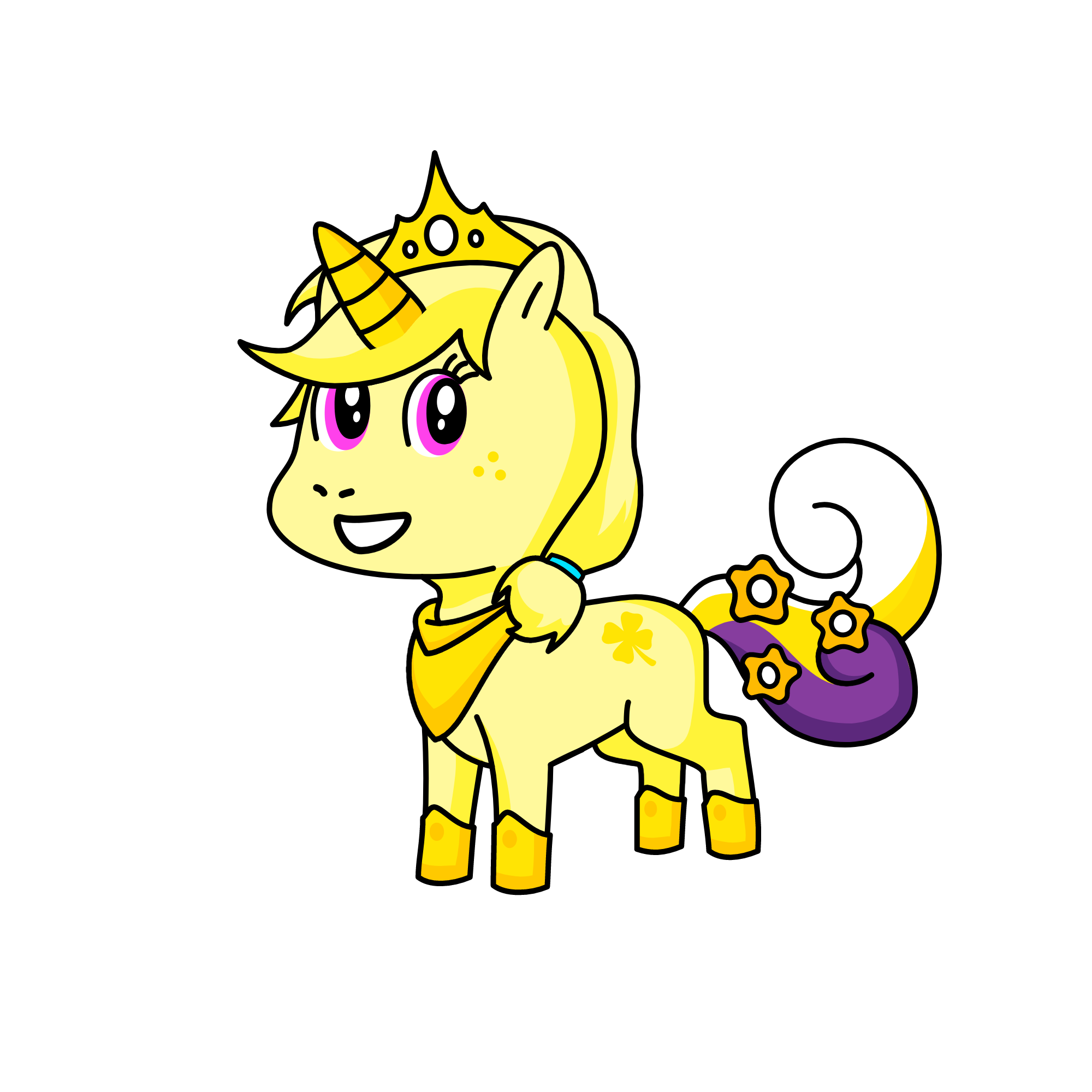Applejack, the unicorn
