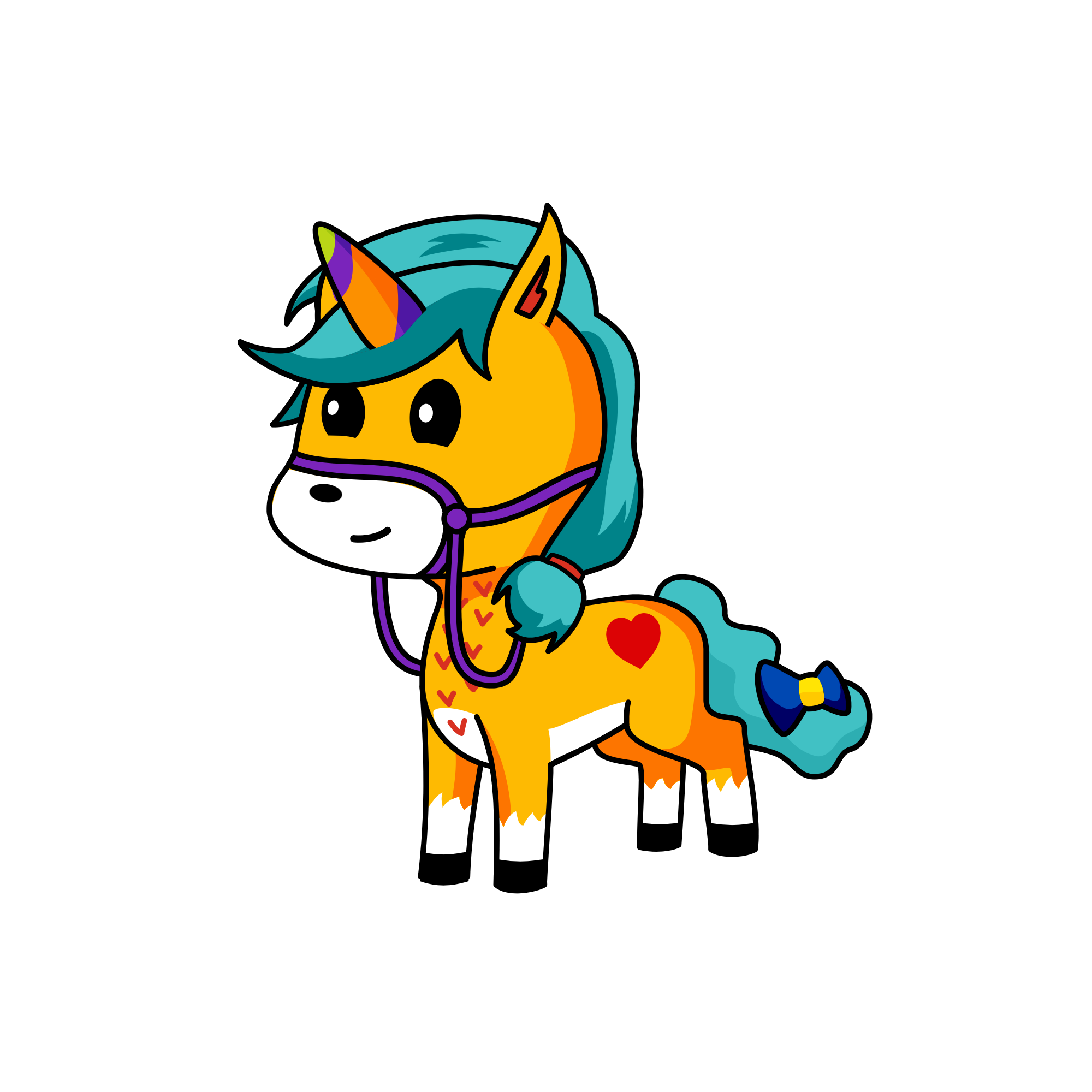 She , the unicorn