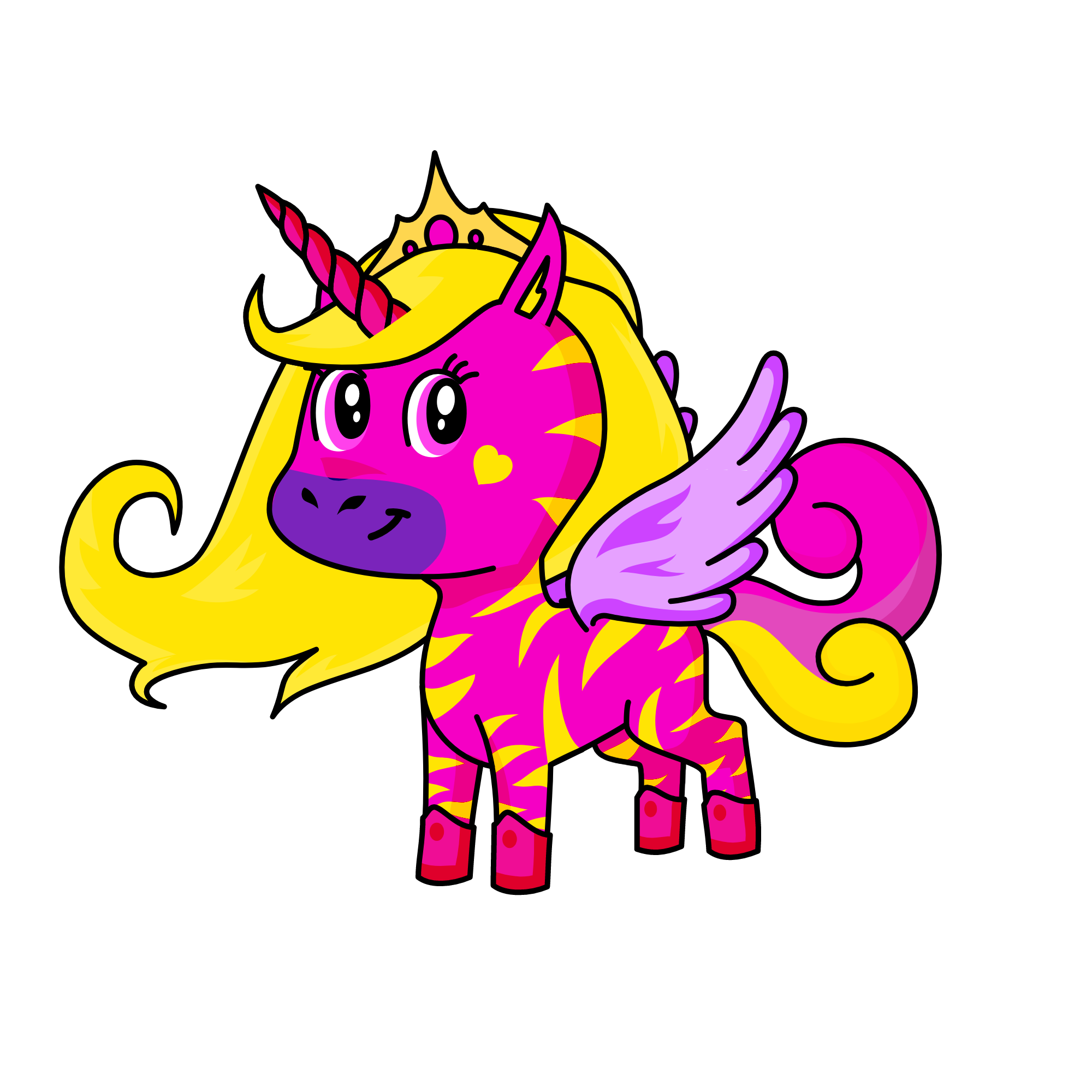 alitas pegasos, the unicorn