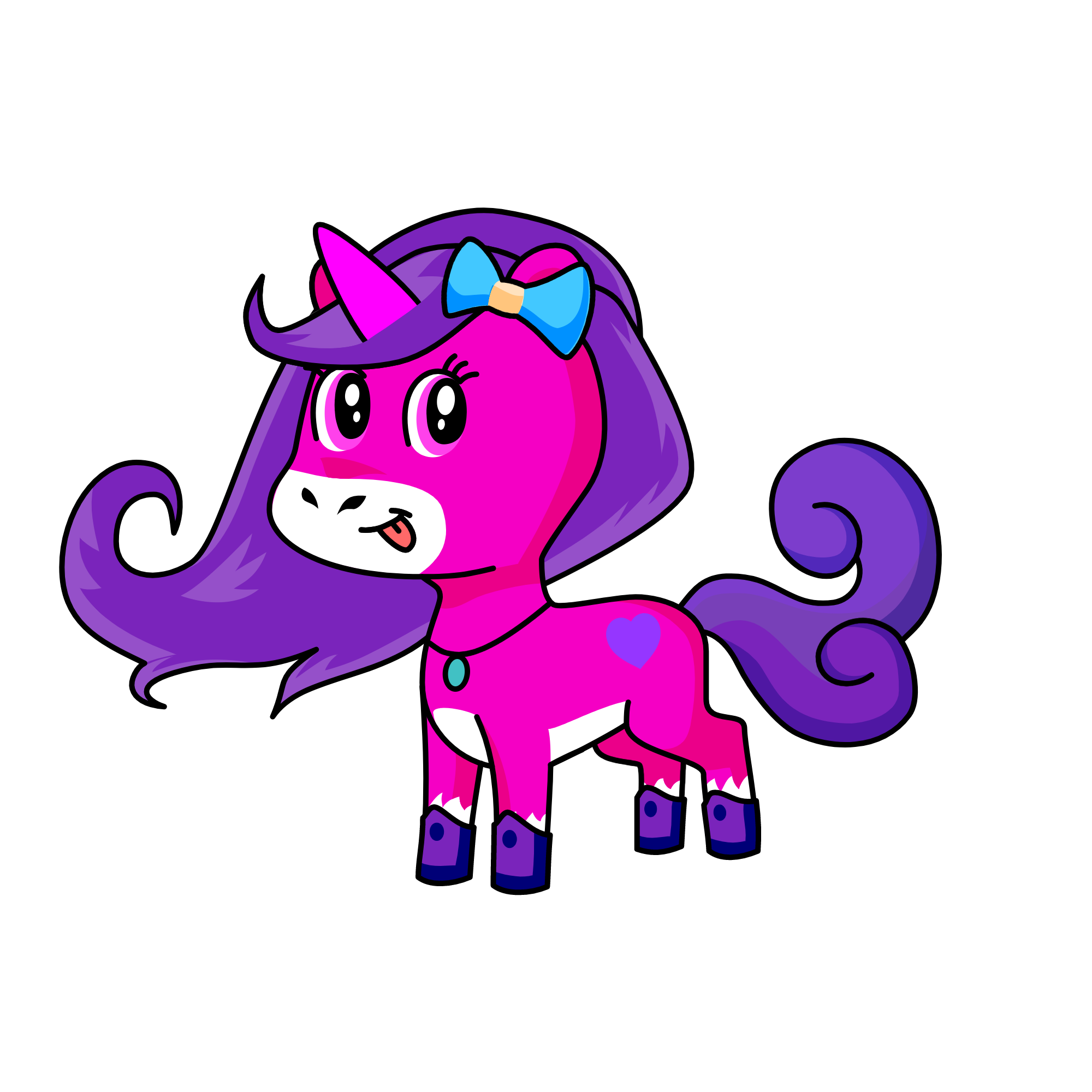 Sweet heart🍓, the unicorn