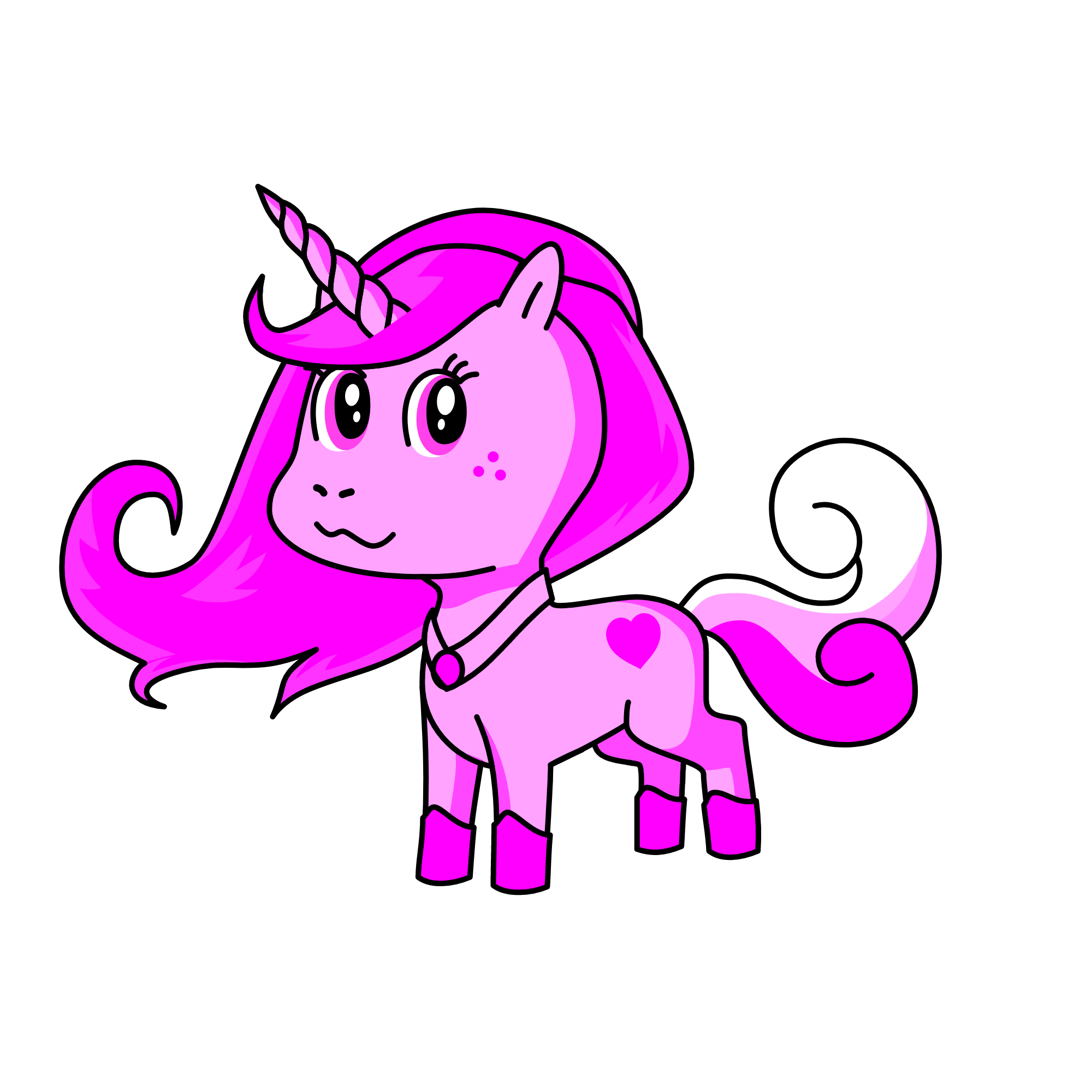 Pedra, the unicorn