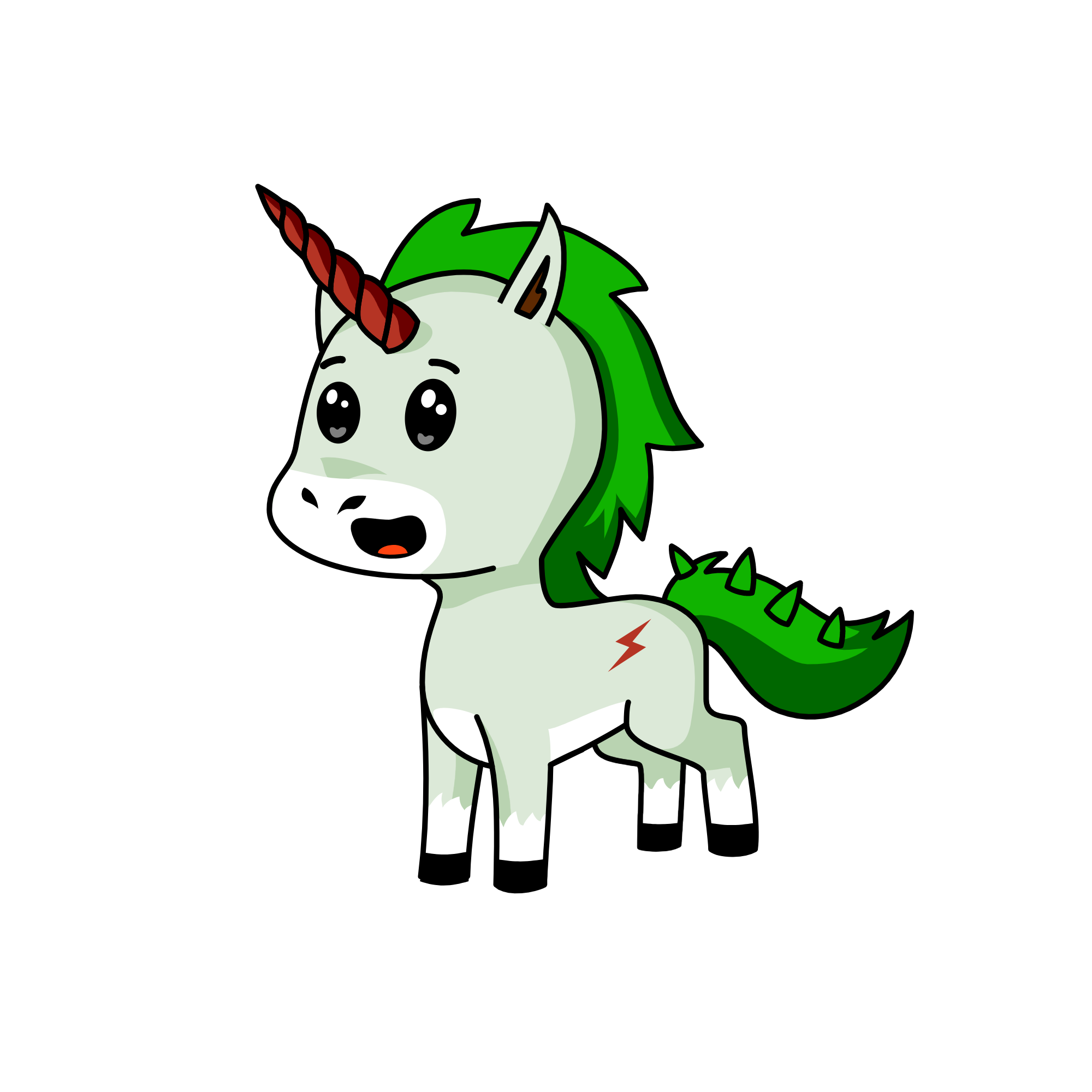 Zed , the unicorn
