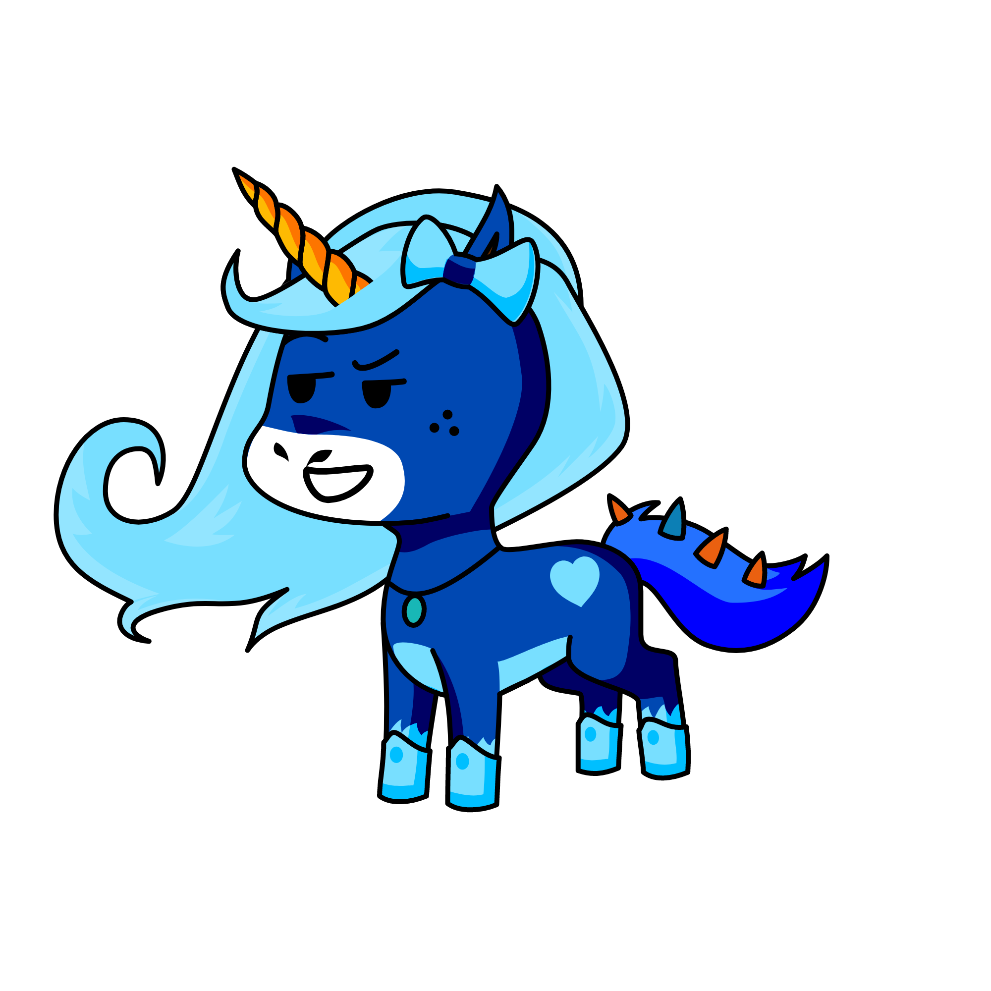 snowcorn, the unicorn