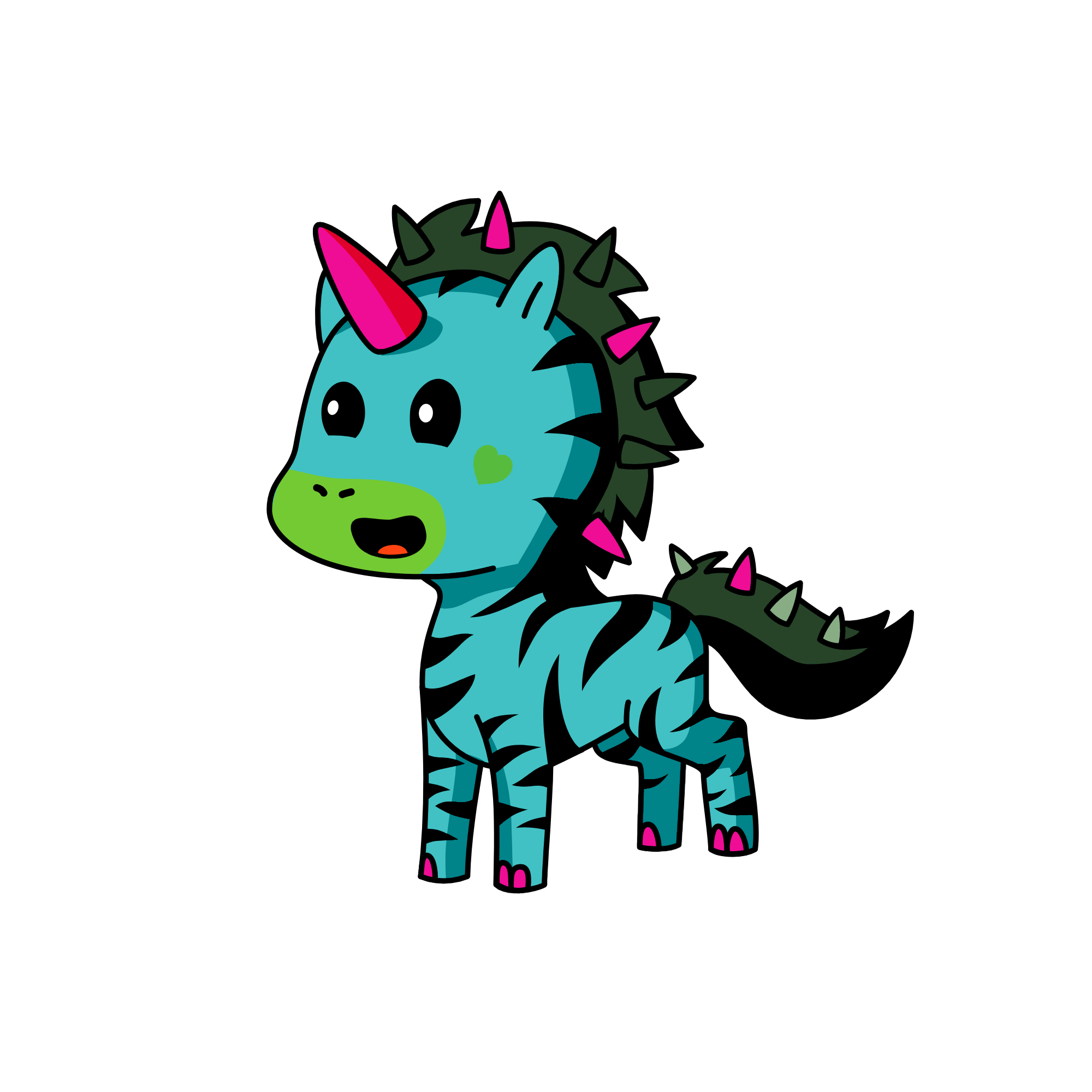 12345678910, the unicorn