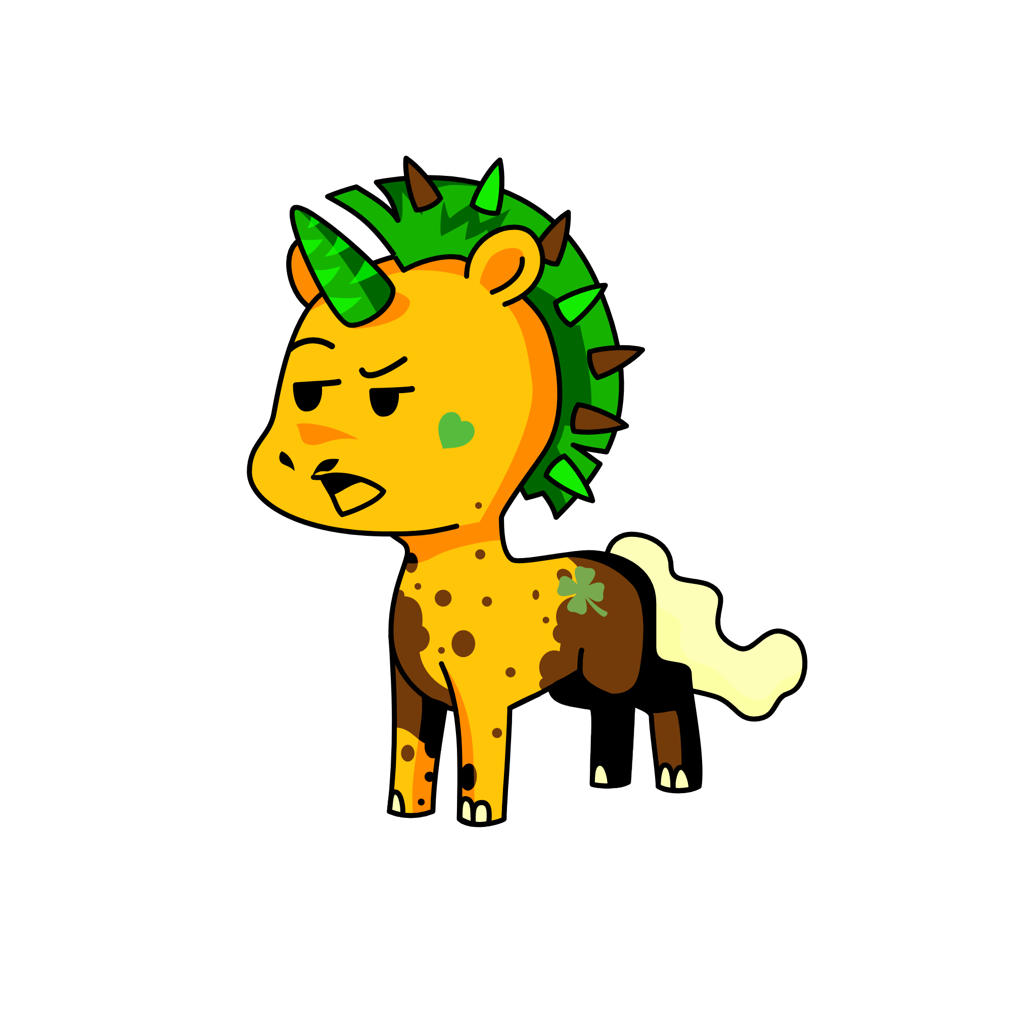 carrot, the unicorn
