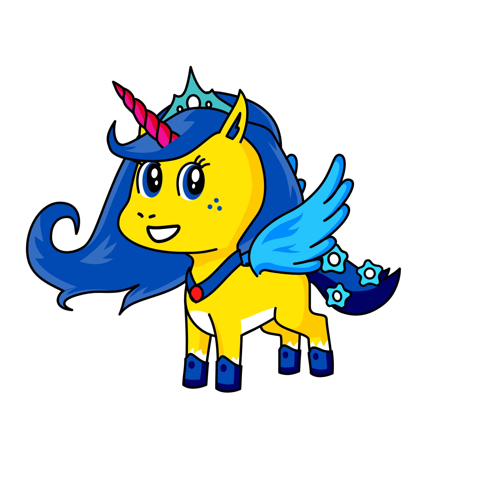 desert, the unicorn