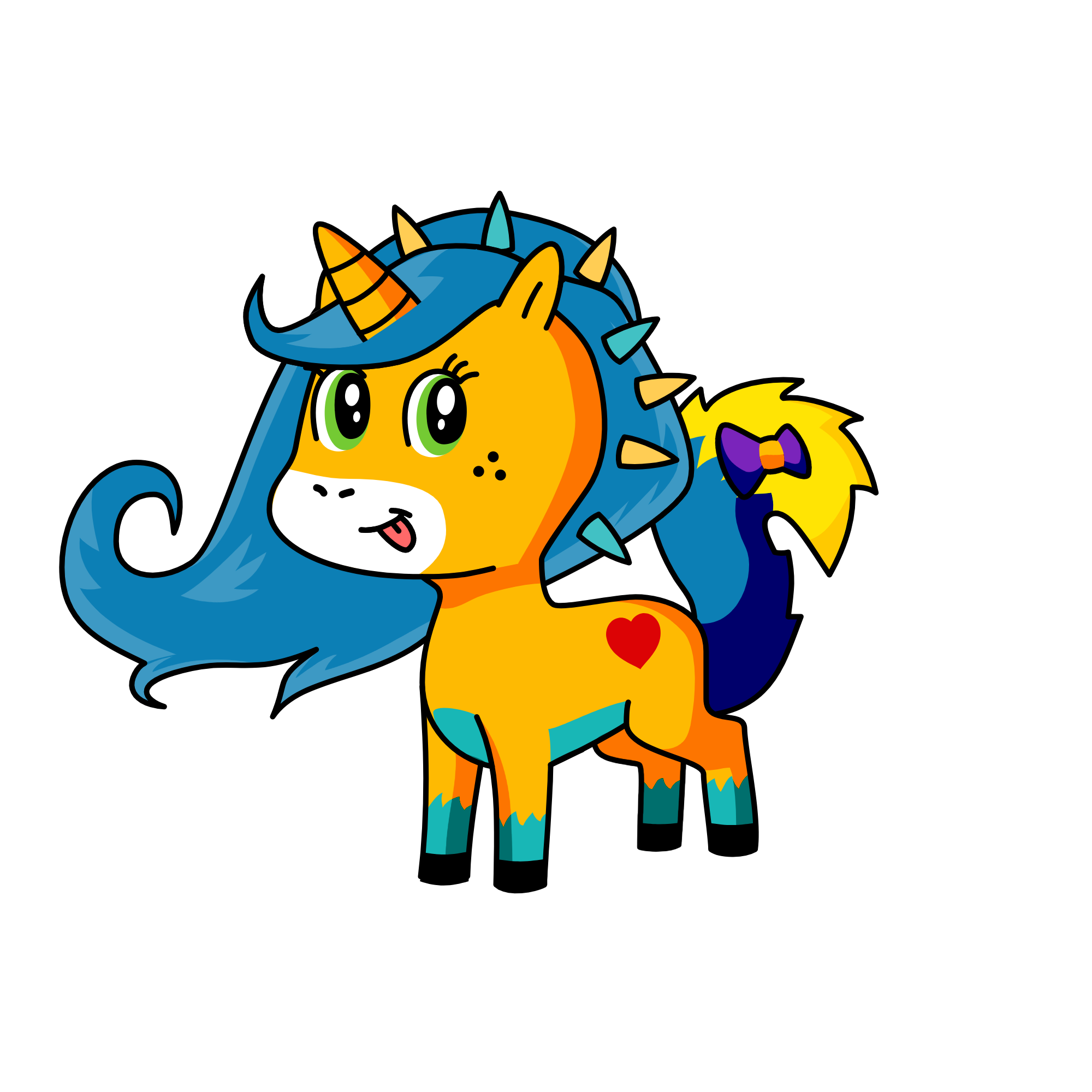 cutey, the unicorn