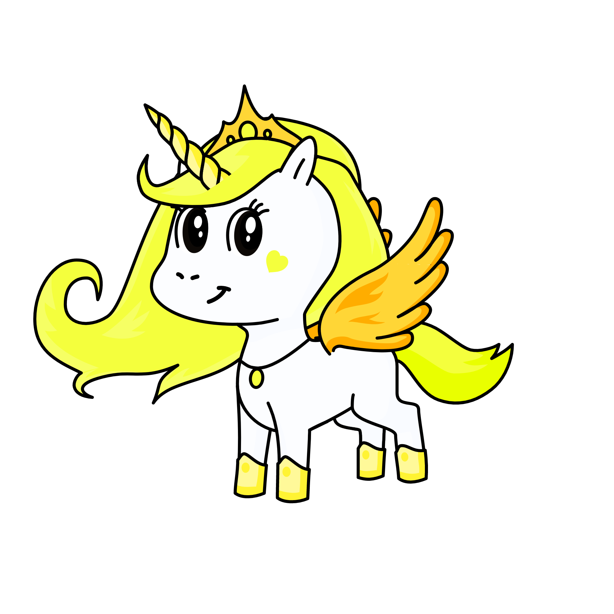 Angela, the unicorn