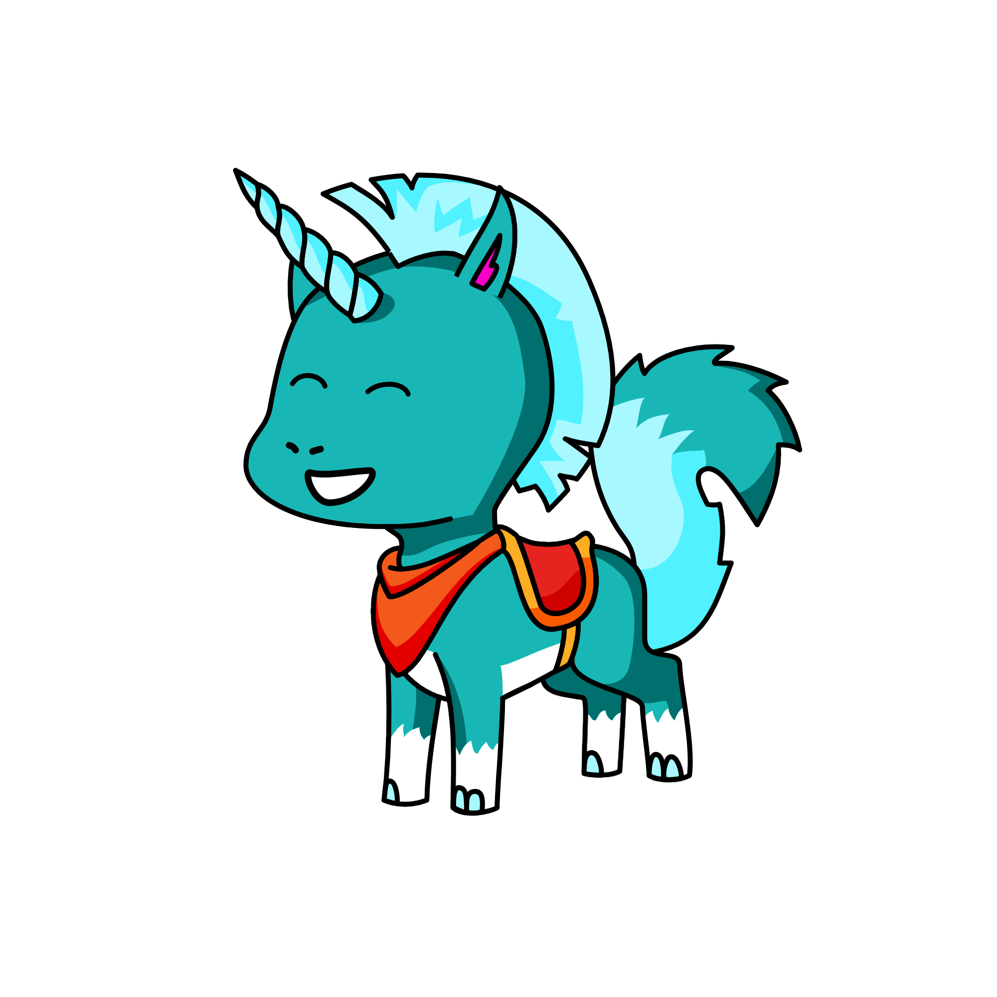 ice unicorn, the unicorn