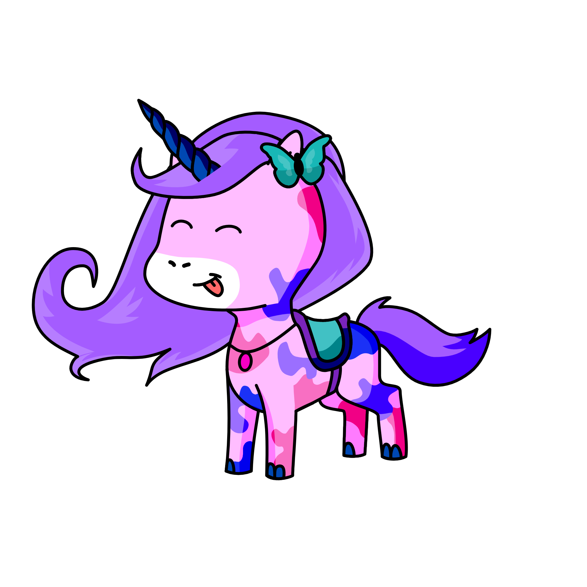 Galaxy, the unicorn