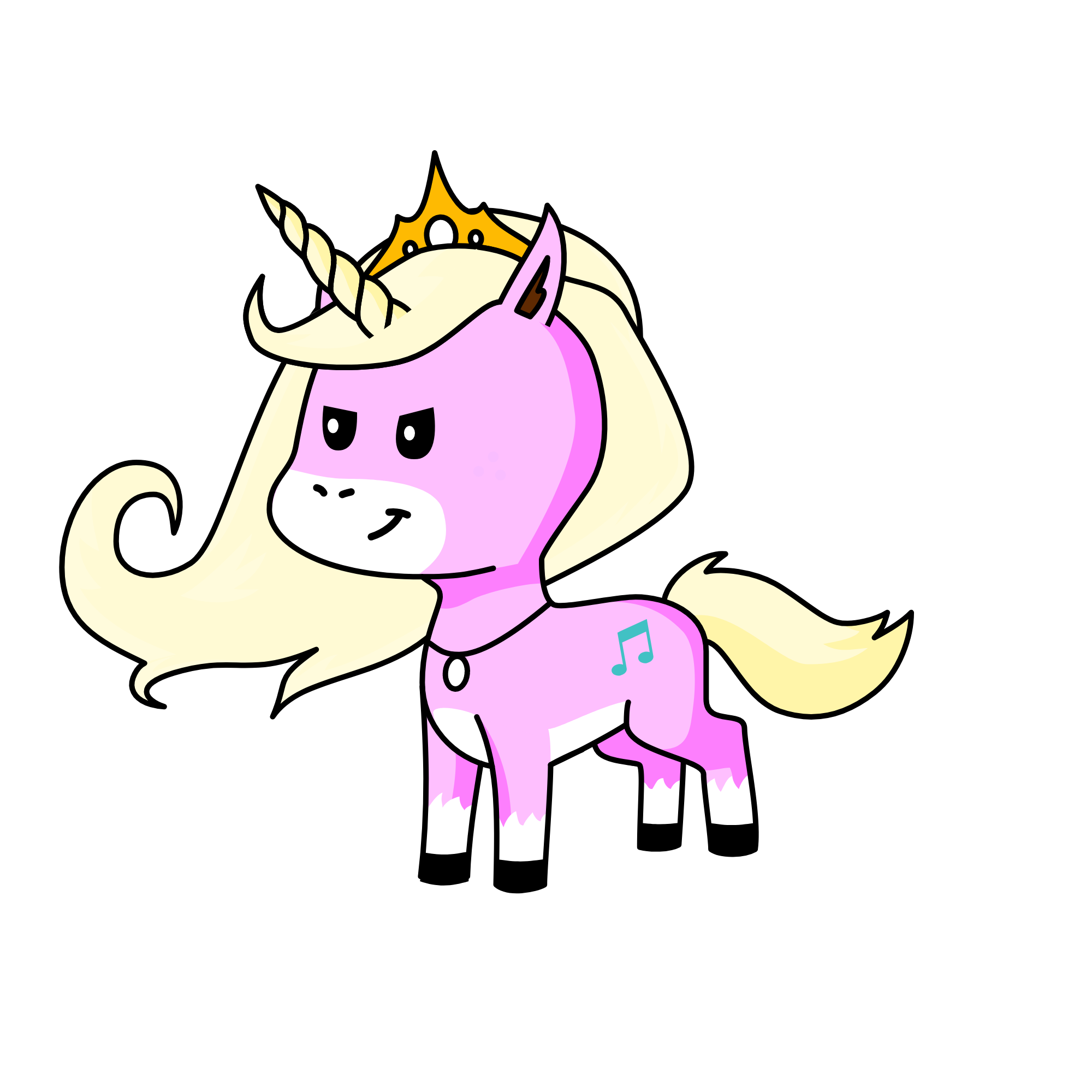 Emily, the unicorn