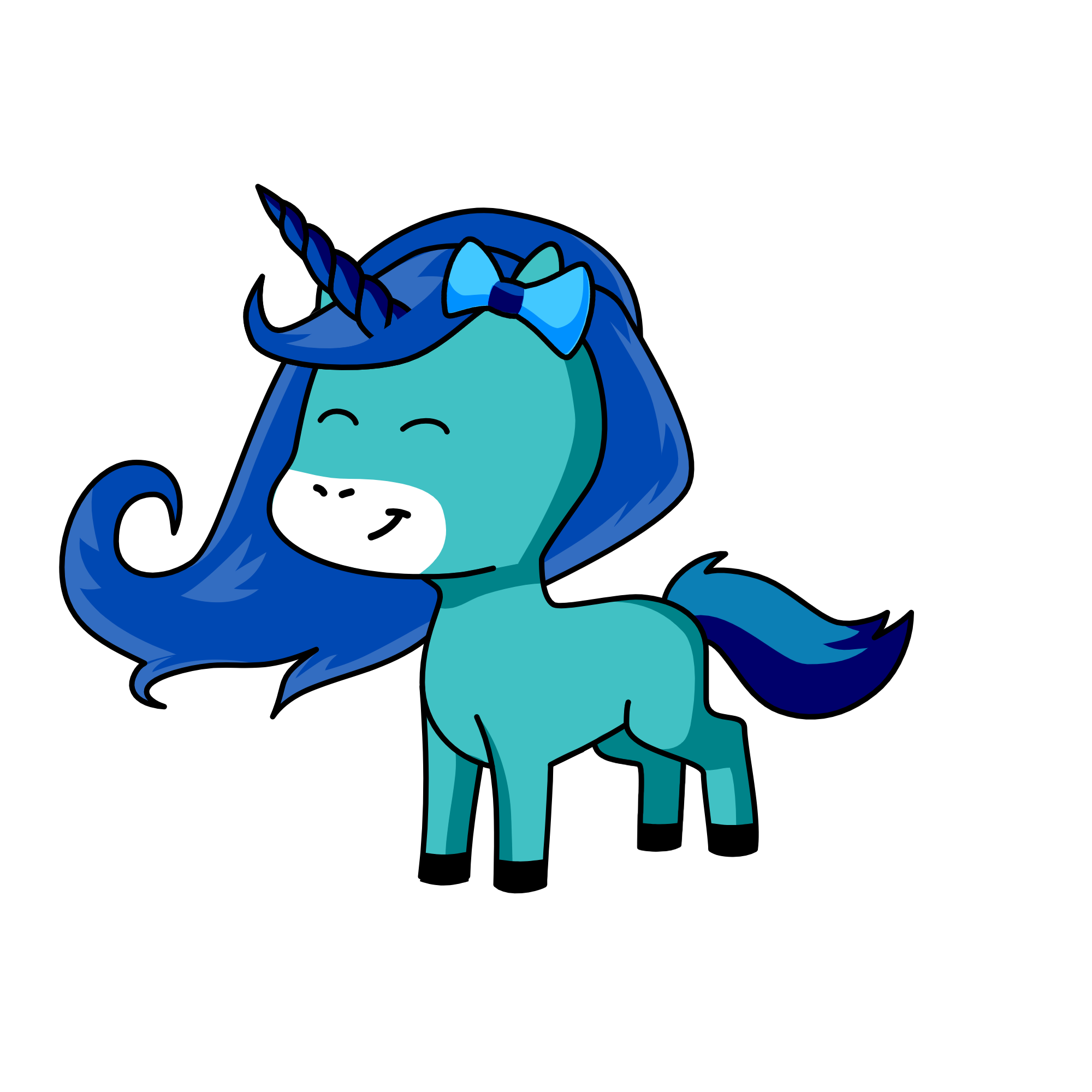 snow, the unicorn