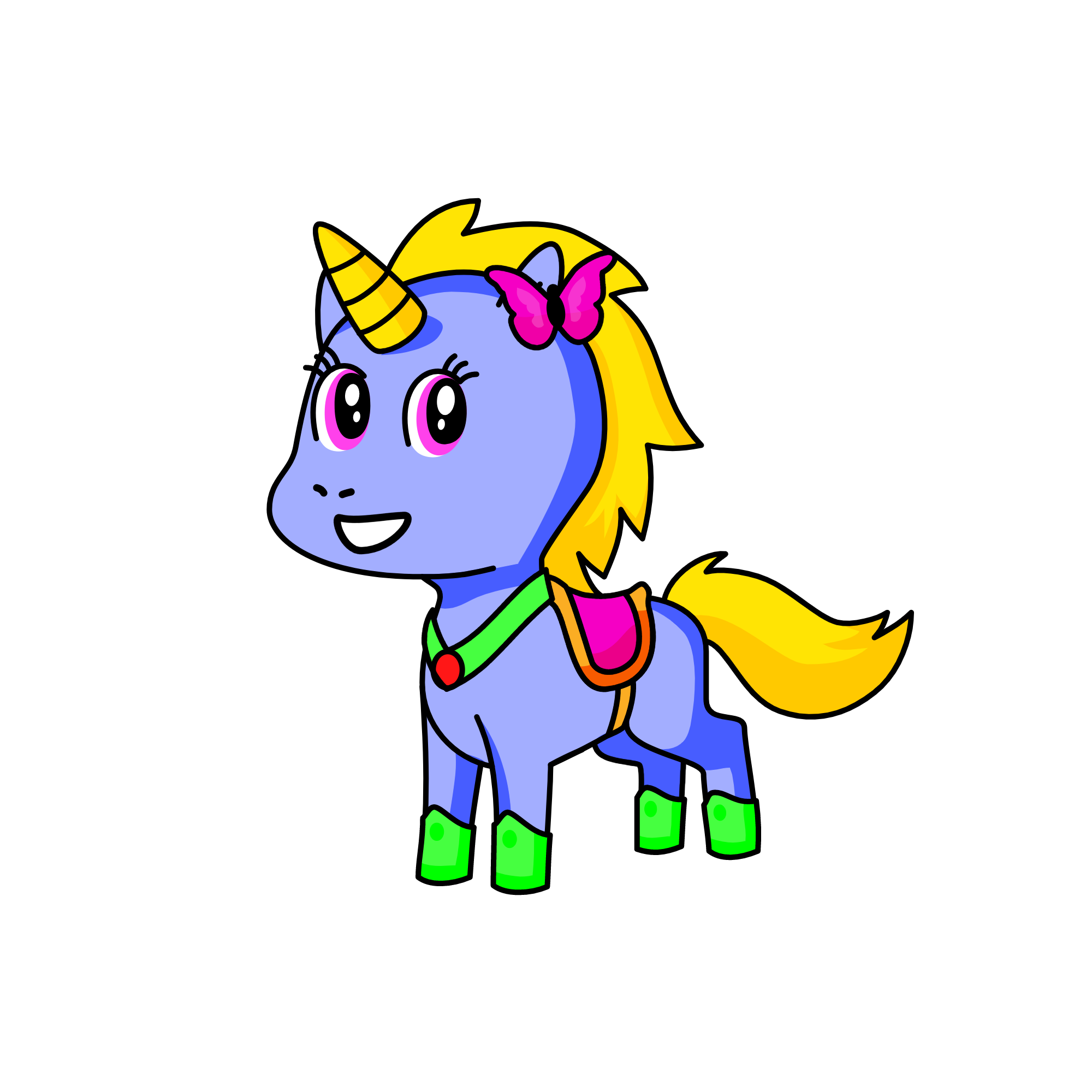Nora, the unicorn