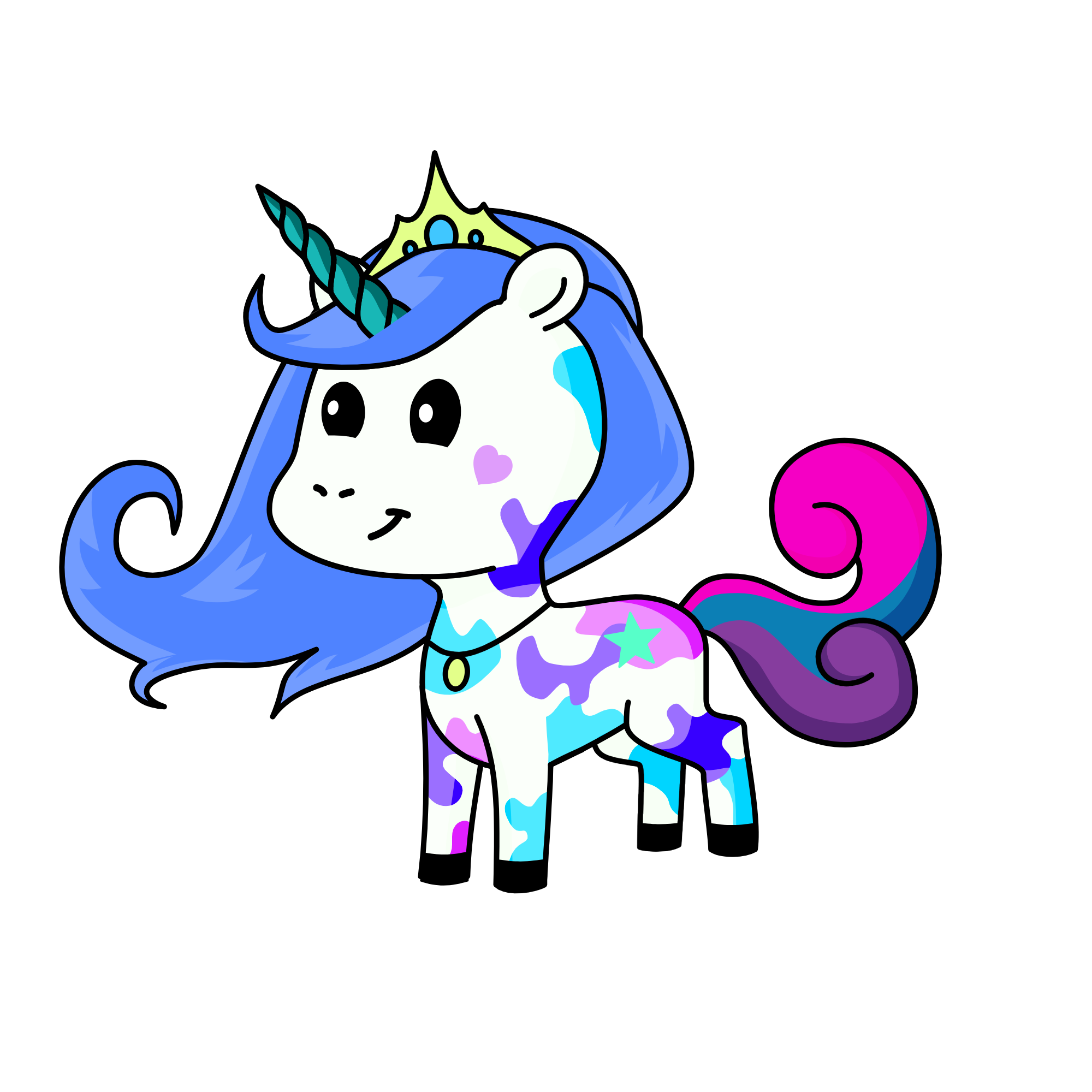 Stardust, the unicorn