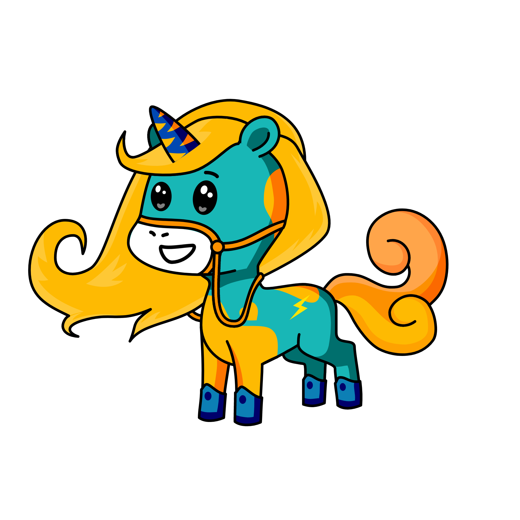 Sparkly Sugar, the unicorn