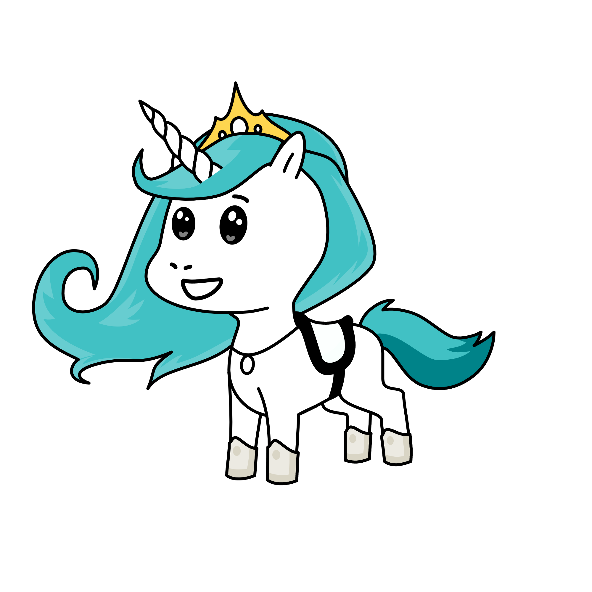 Princess Celestia, the unicorn