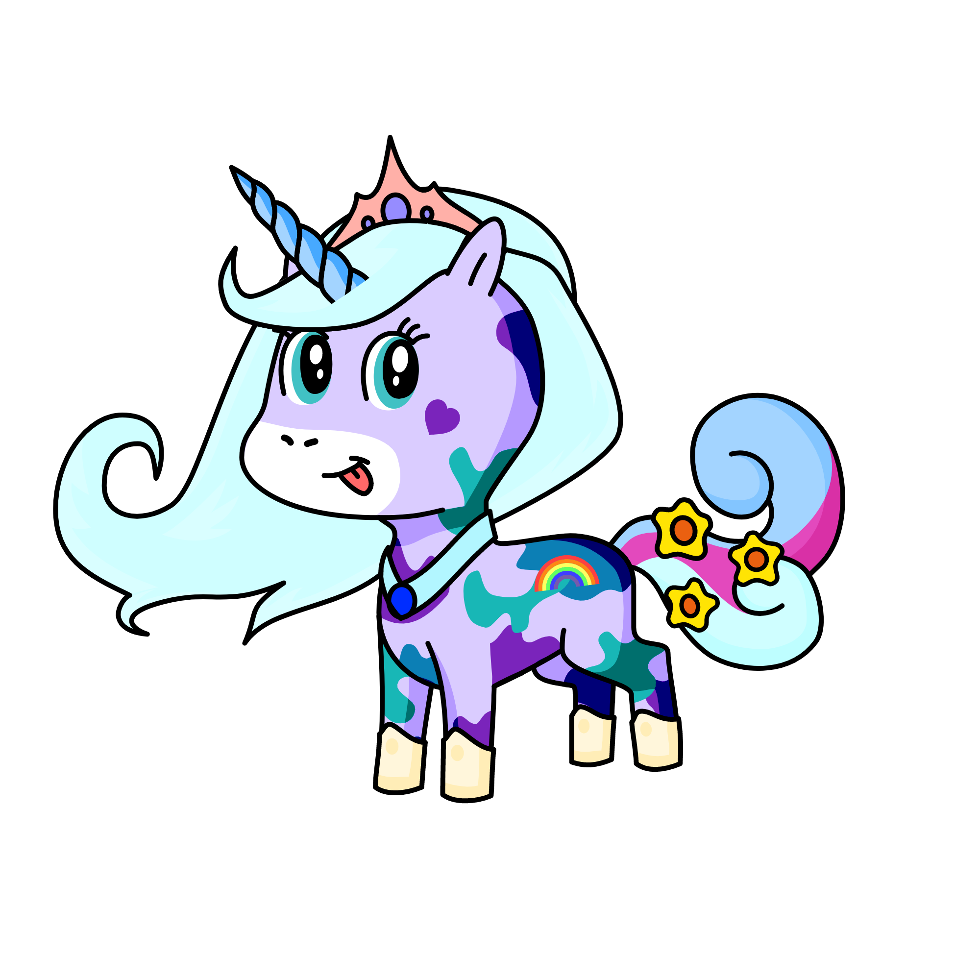 candygal, the unicorn