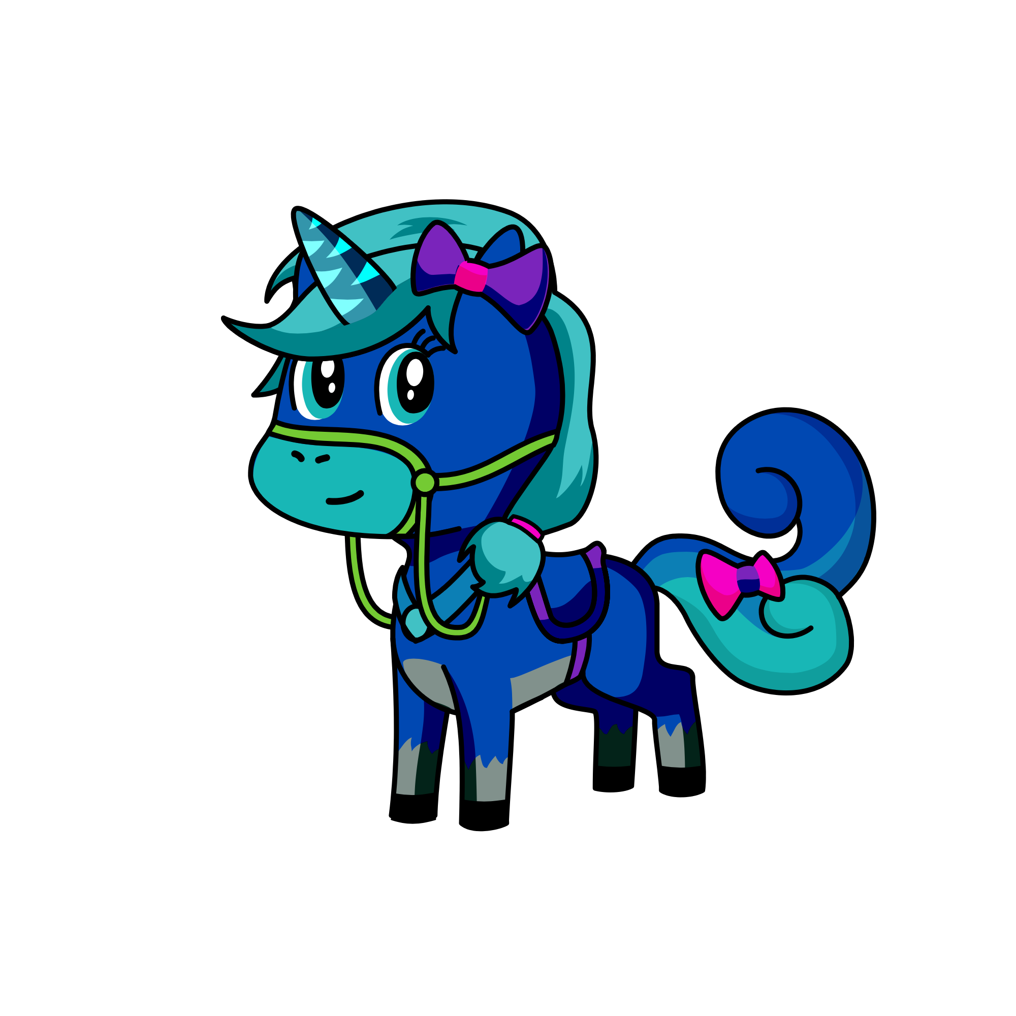 Water waves , the unicorn